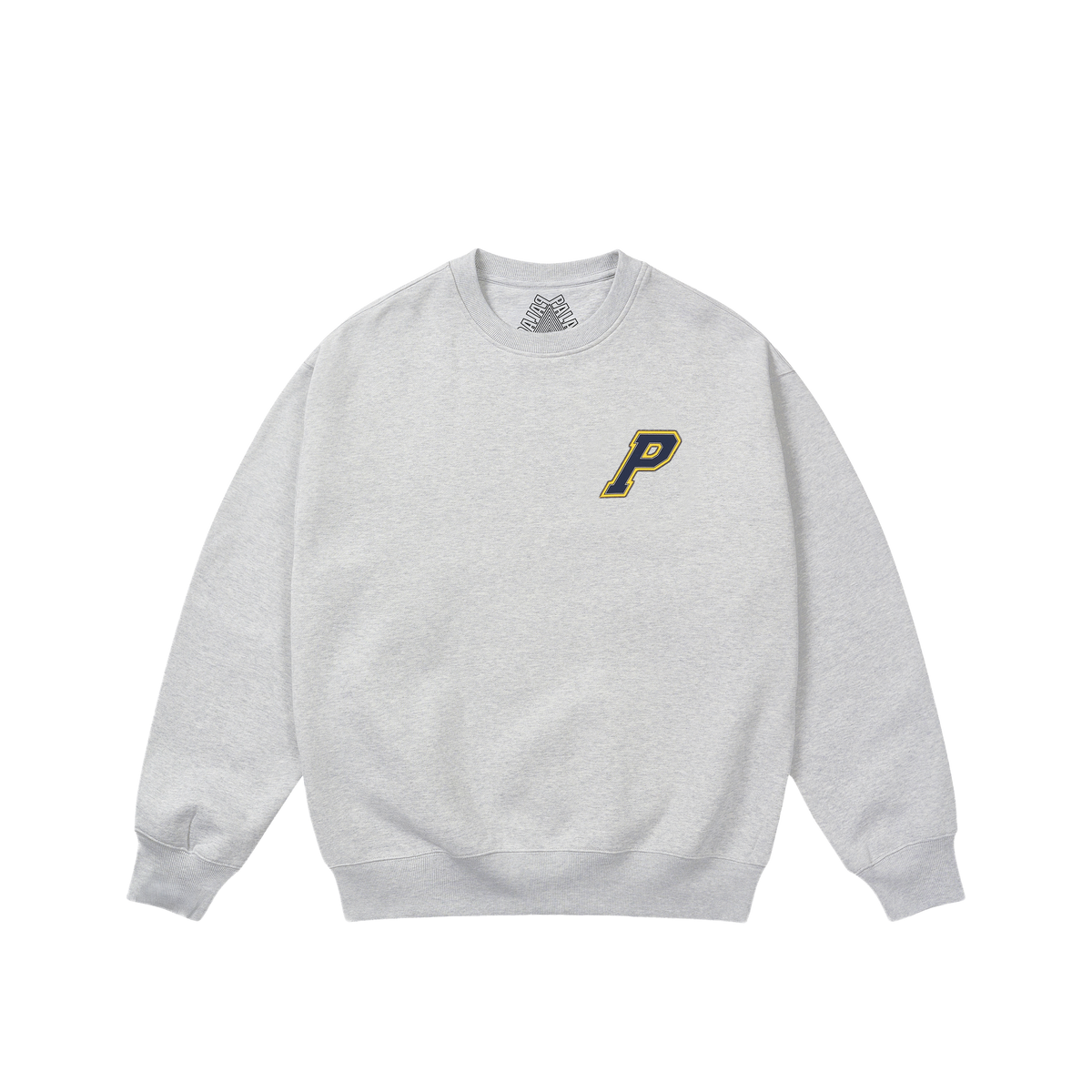 Palace Skateboards P3 Stitch CREW GREY MARL