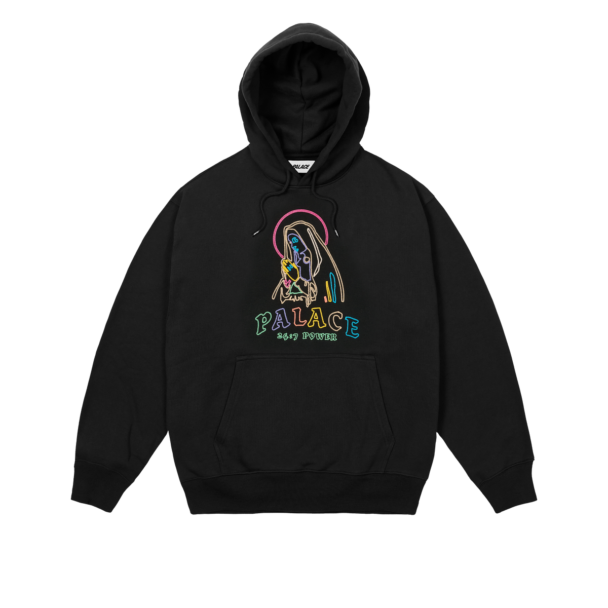 Palace Skateboards PRAY for US HOOD Maroonish