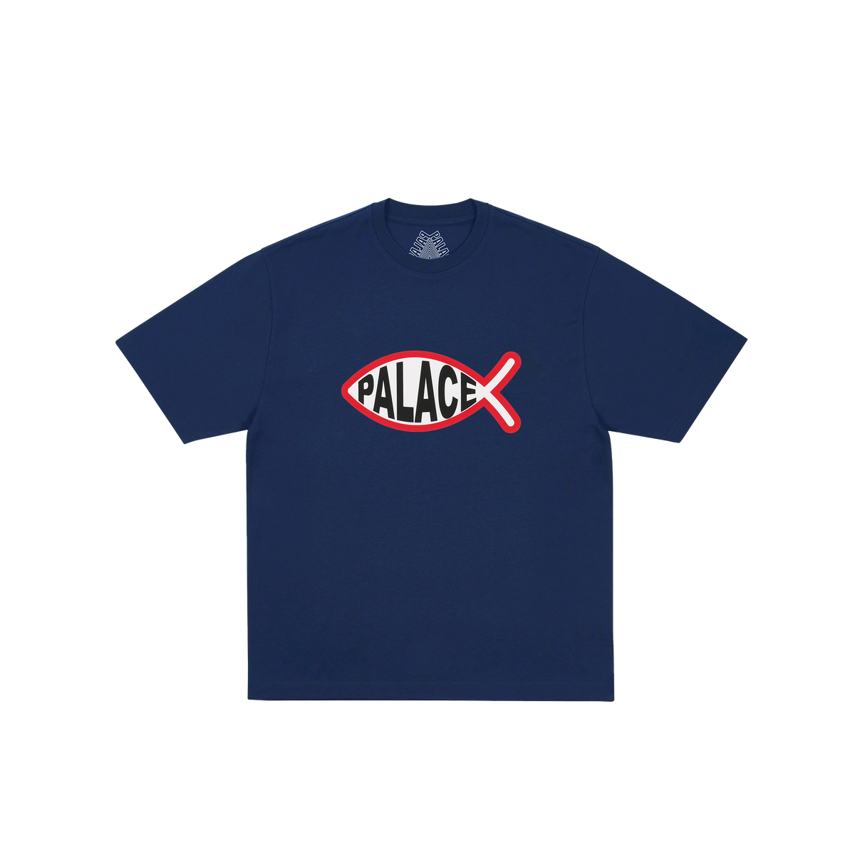 Palace Skateboards Plaice T-Shirt NAVY