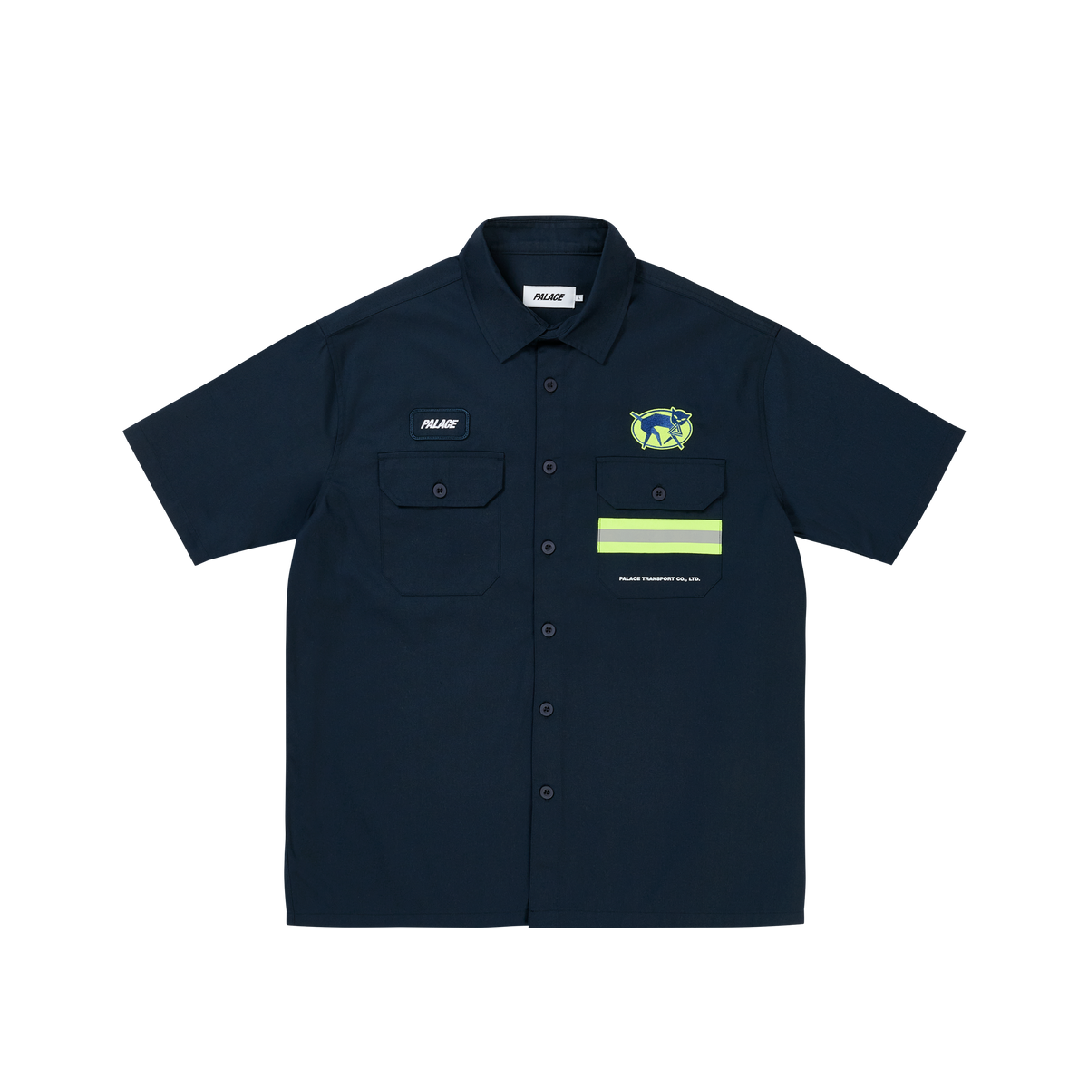 Palace Skateboards Transport Shirt NAVY