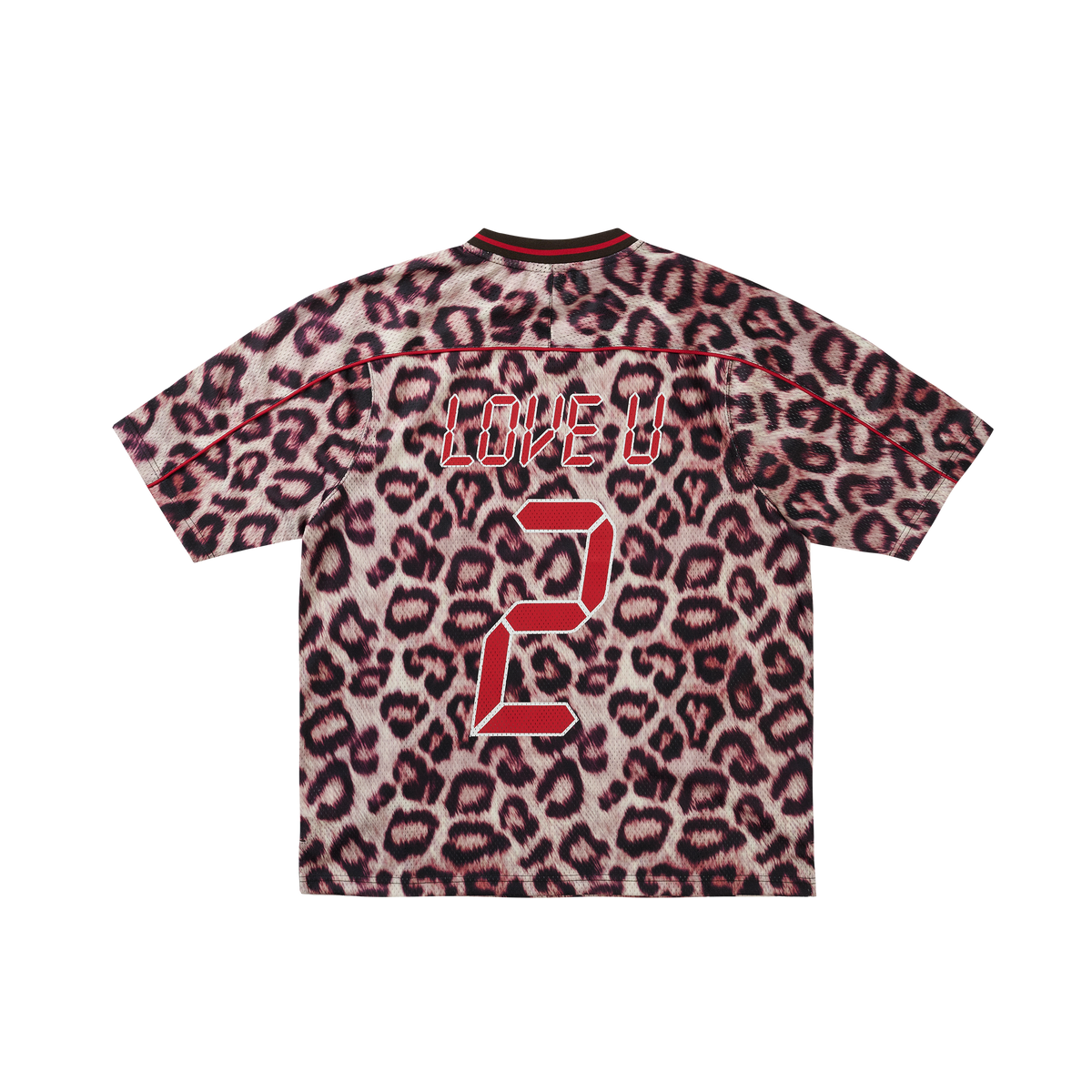Palace LUV U MESH Jersey Leopard