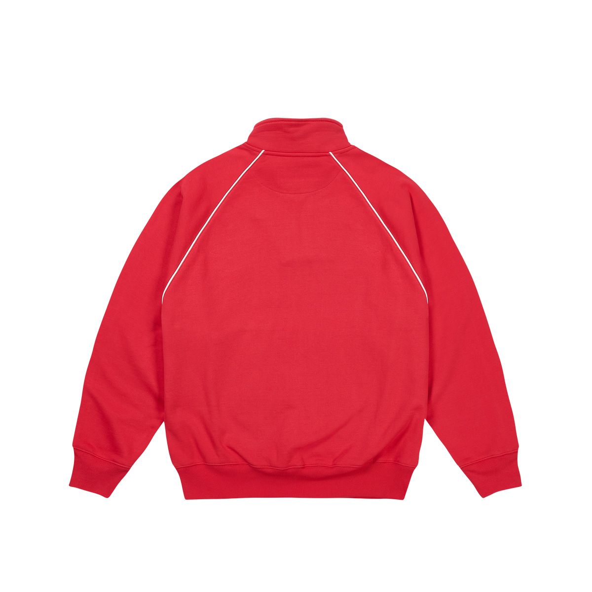 Palace Skateboards Piped 1 / 4 ZIP Racey RED