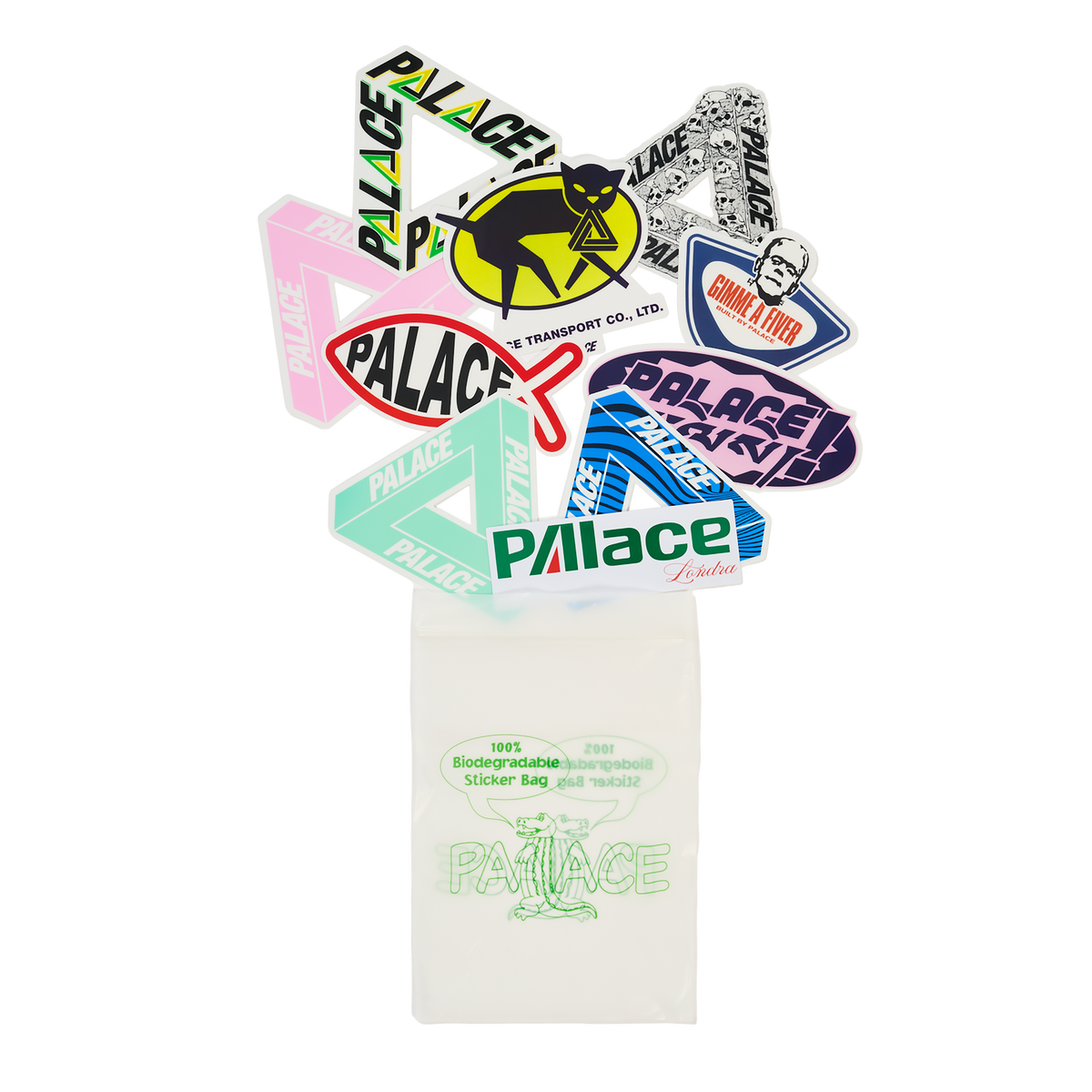 Palace Skateboards Autumn Sticker PACK Multi