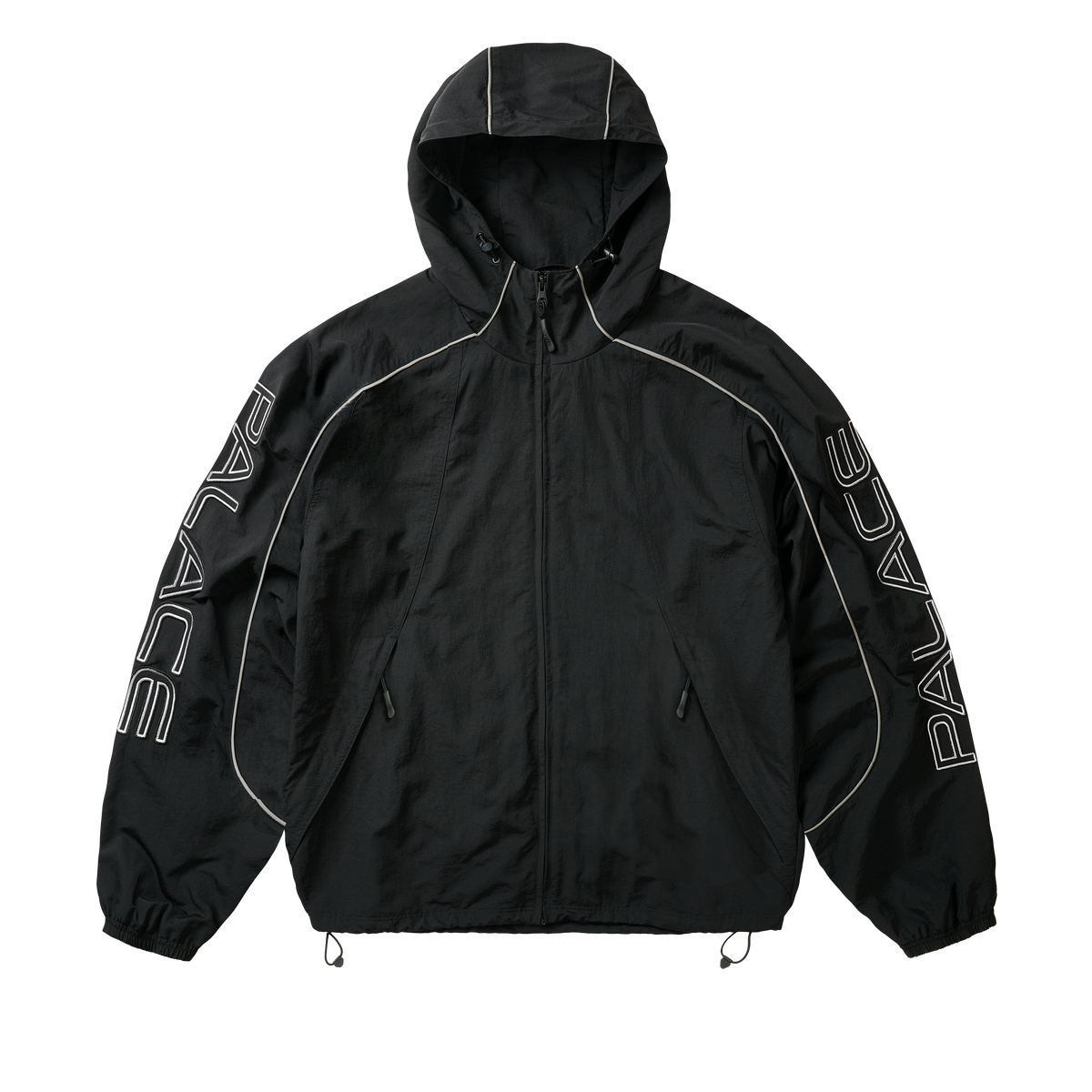 Palace Skateboards Piped Shell Jacket NAVY