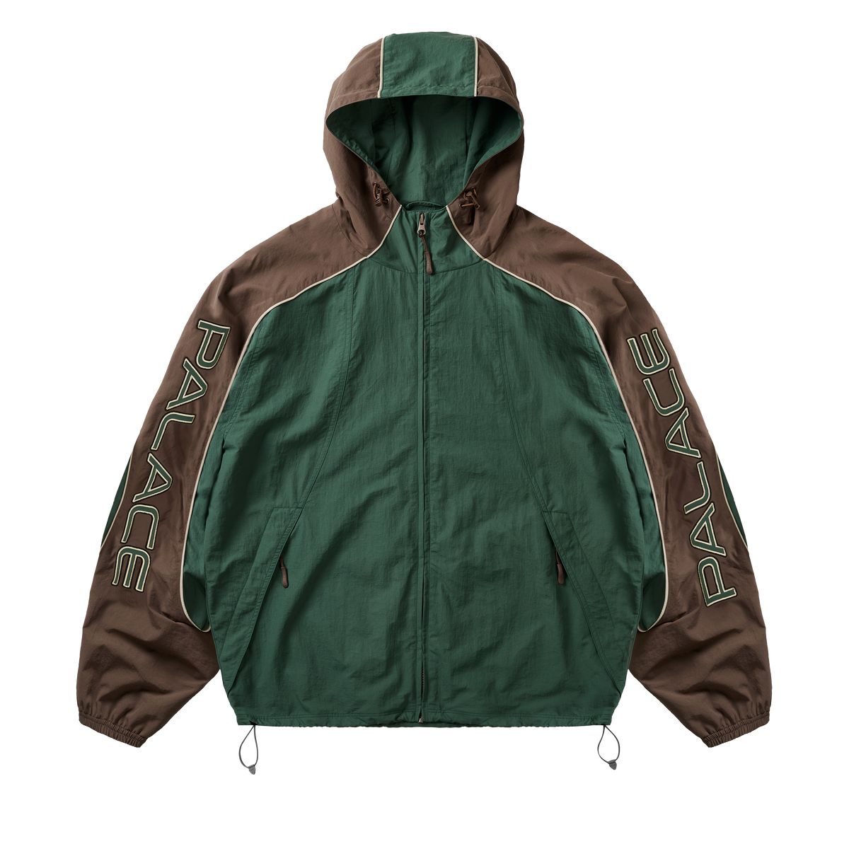 Palace Skateboards Piped Shell Jacket Black