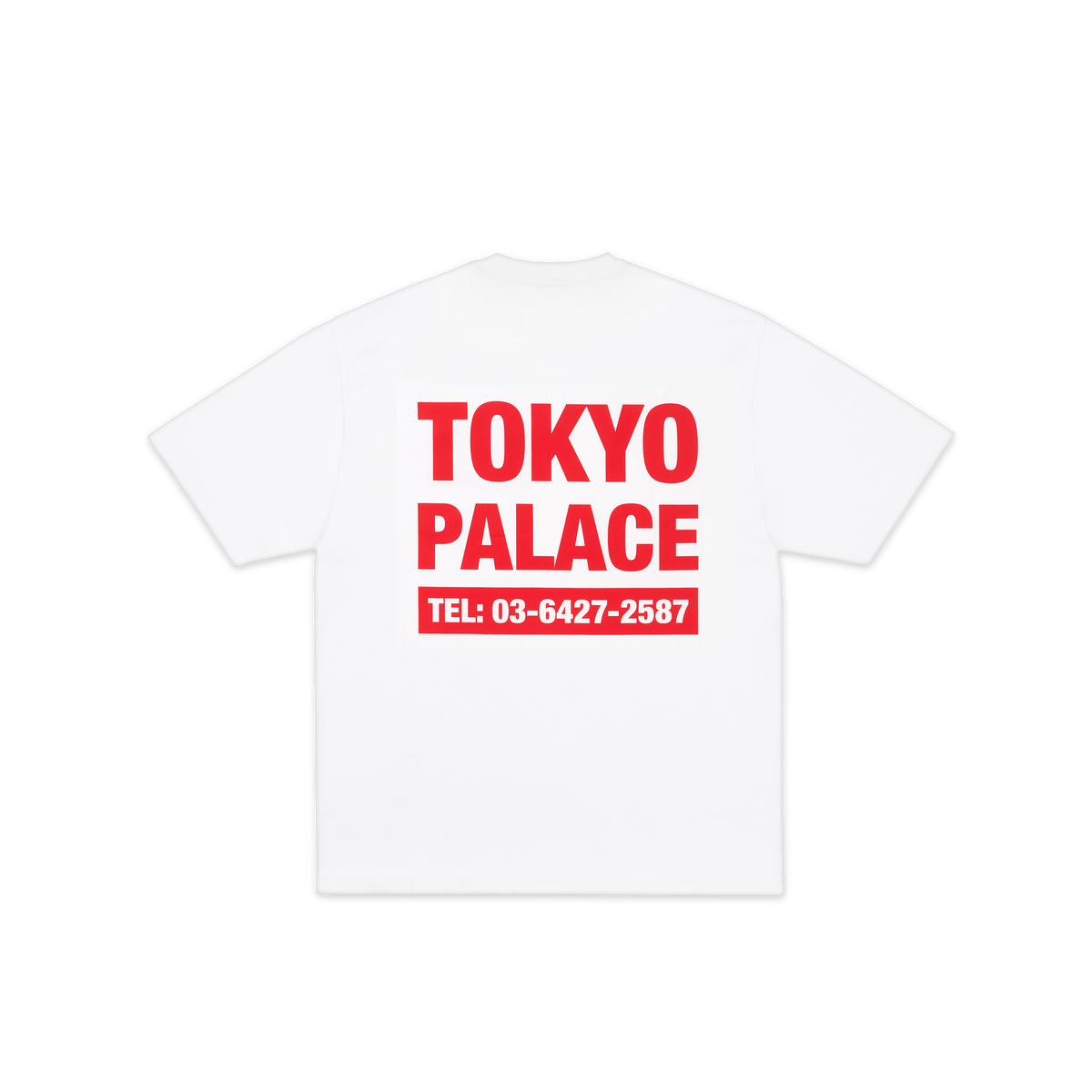 Palace Skateboards SHOP Numbers T-Shirt Perfect BLUE