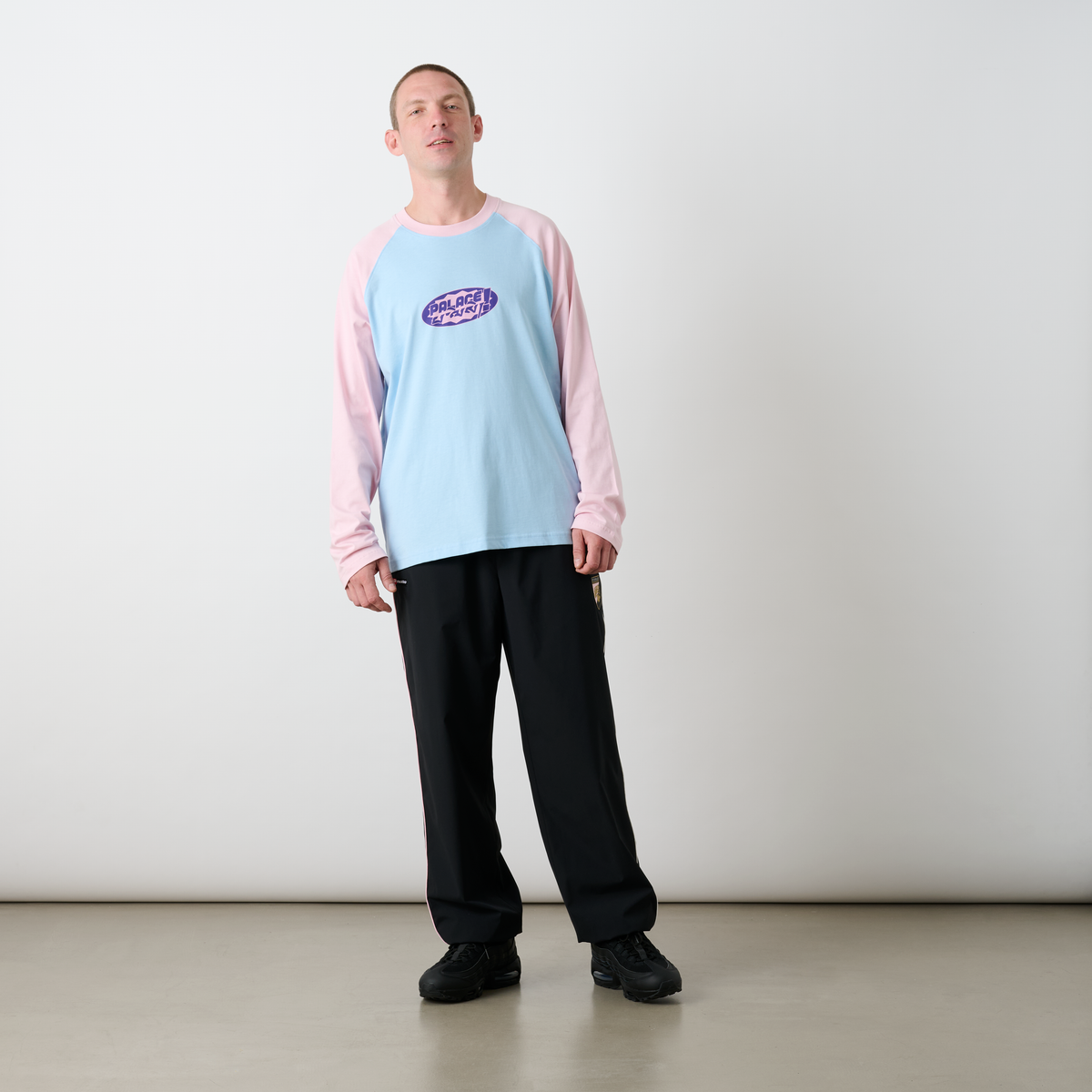 Palace Skateboards Tibetan Potala Longsleeve Perfect BLUE