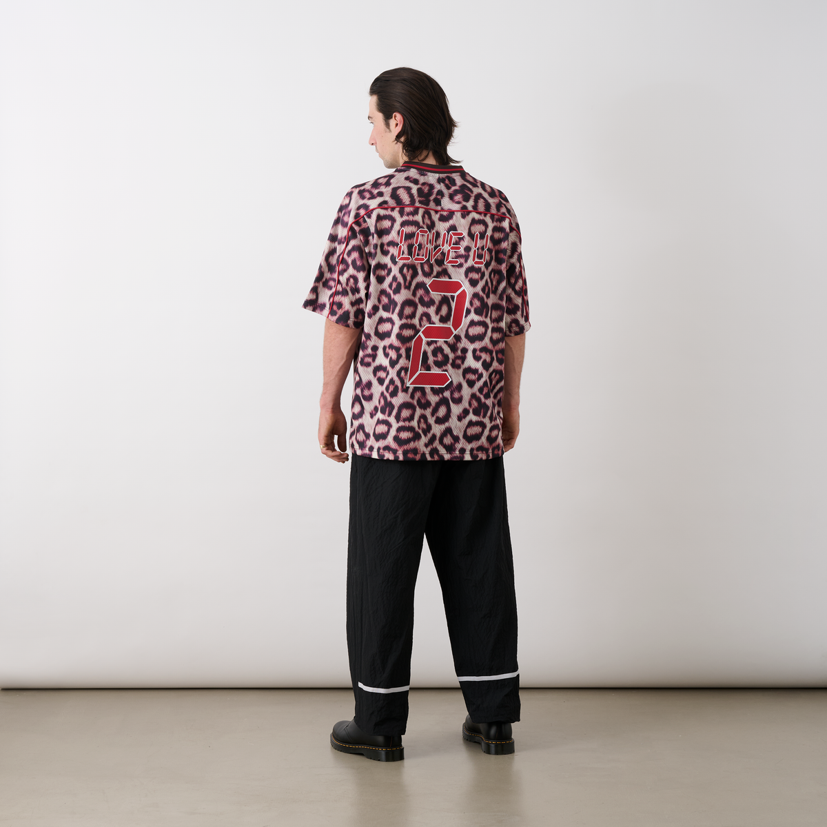 Palace LUV U MESH Jersey Leopard