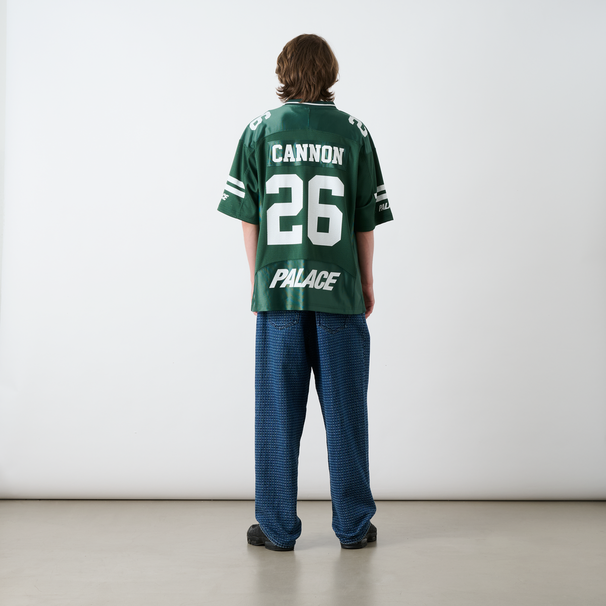 Palace Skateboards MESH TEAM Jersey Racey Green