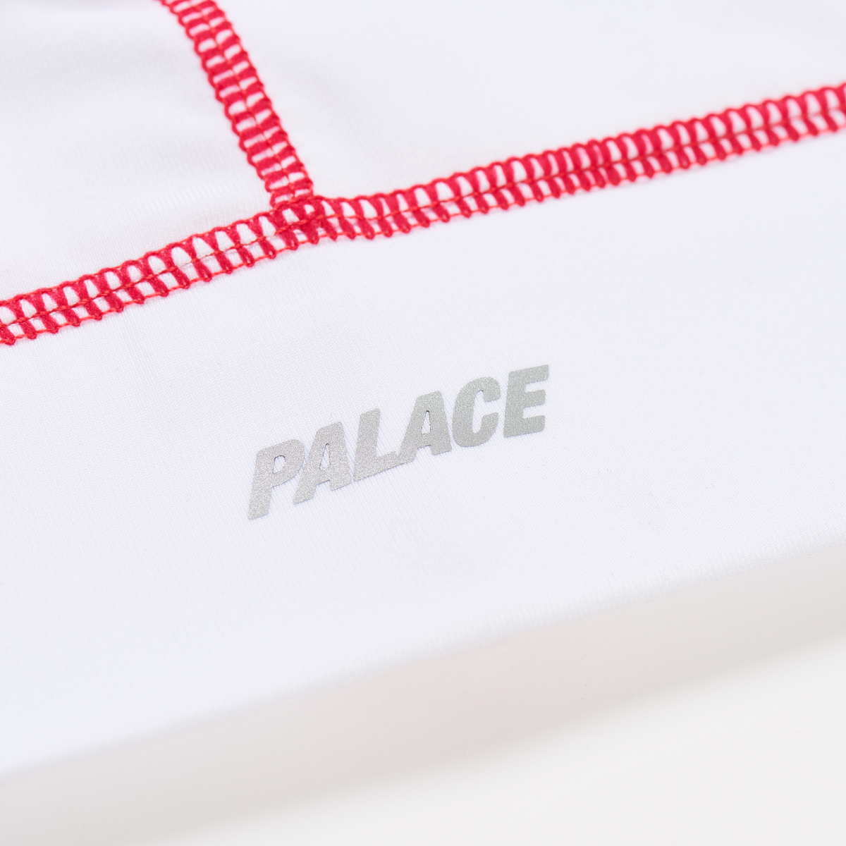 Palace Skateboards RUN IT NEIN CUFF Beanie White