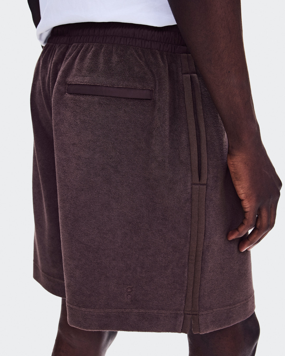 On Courtside Shorts Terry Mulberry
