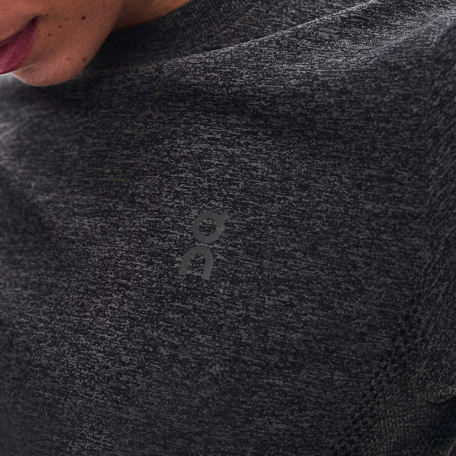 On Train Flex-T Crop Ember Heather (Women'S)