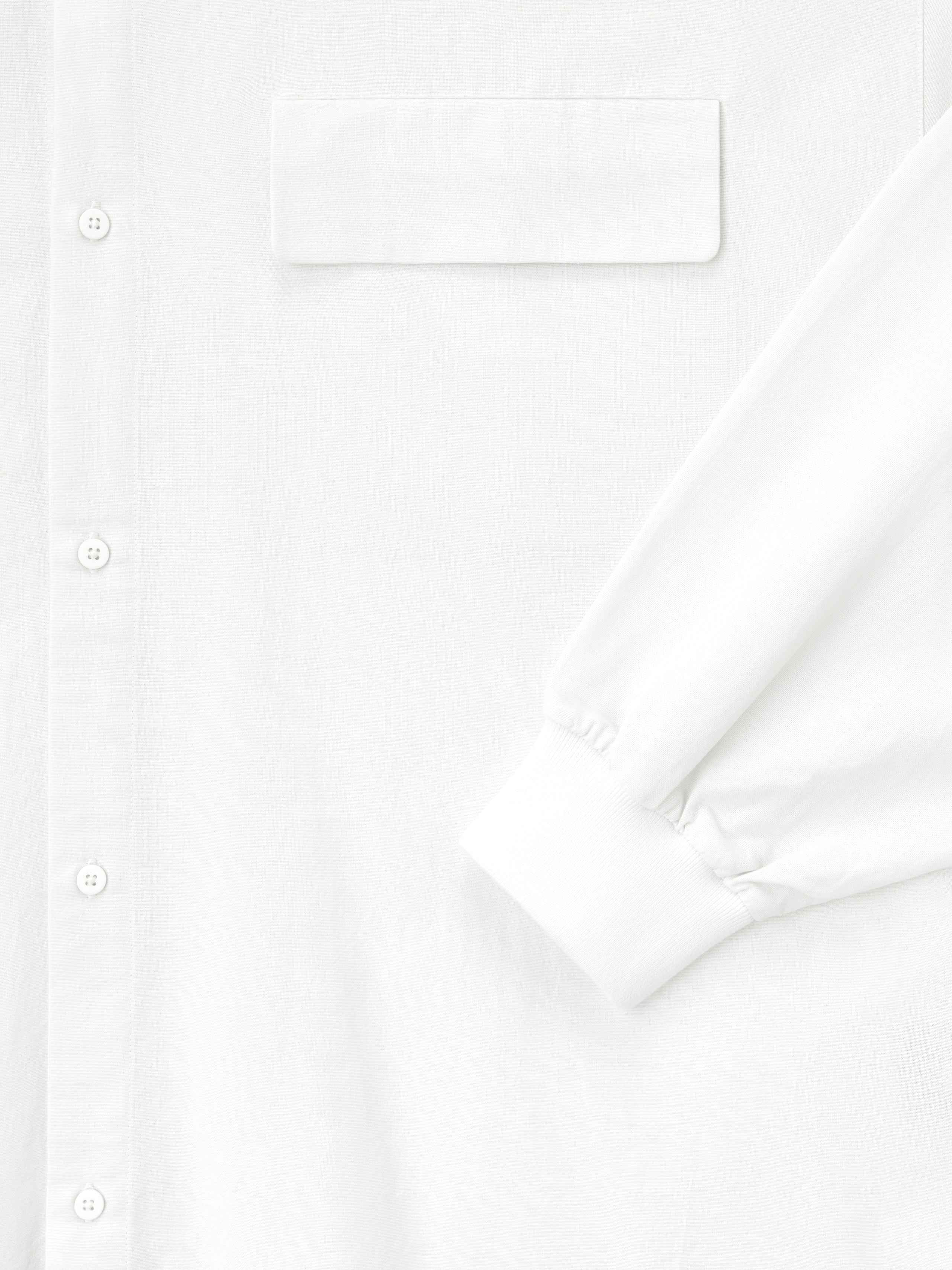 Essentials Oxford Shirt Cloud White