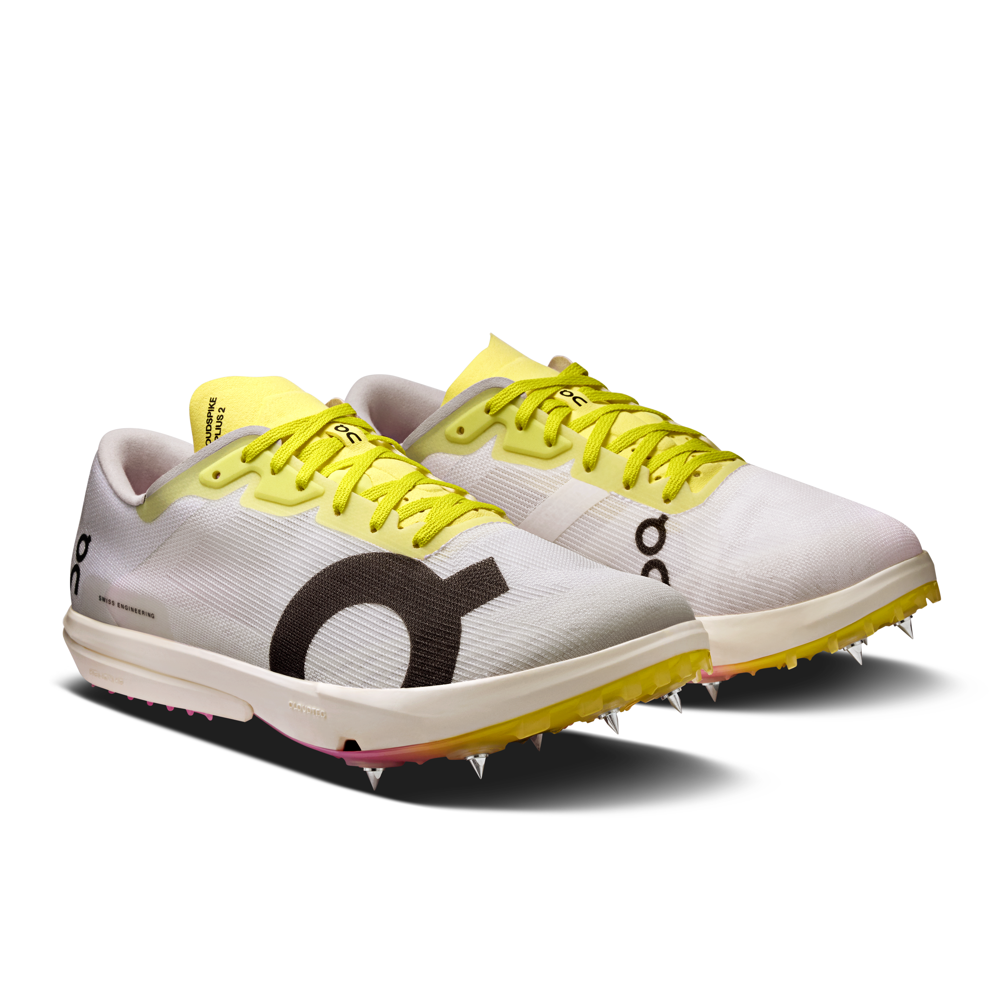 On Cloudspike Amplius 2 White Raspberry (Women'S)