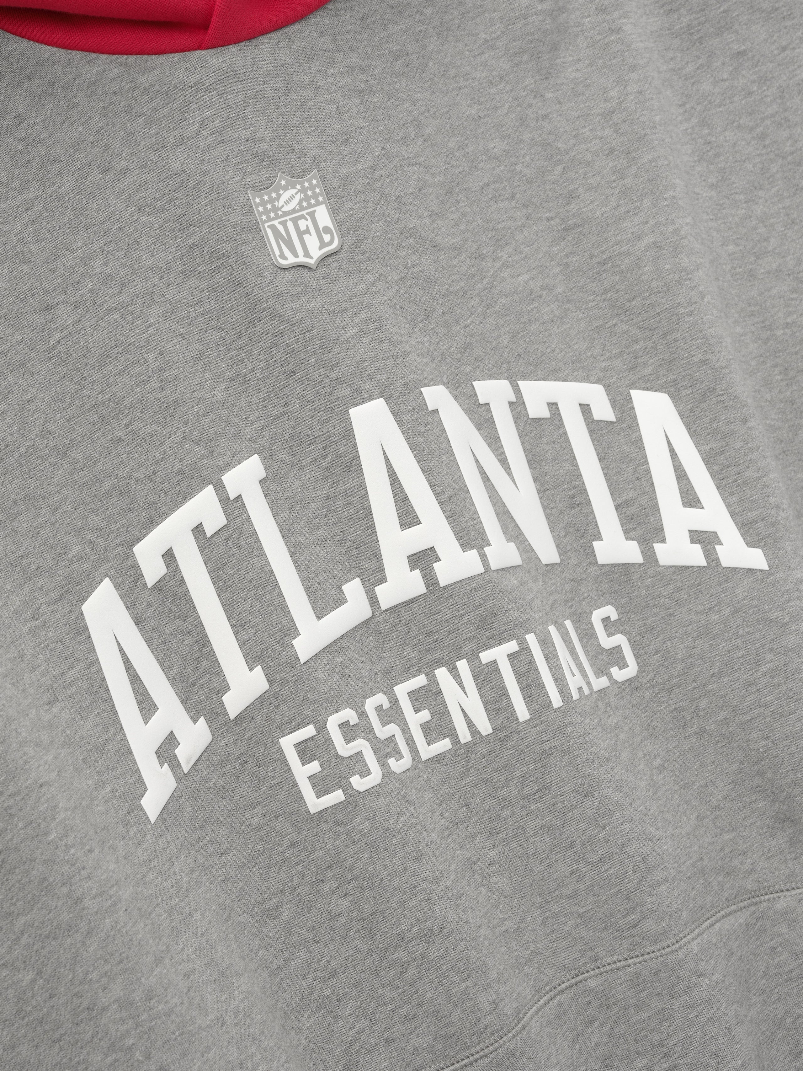 Essentials Essentials Falcons Hoodie Dark Heather/Red