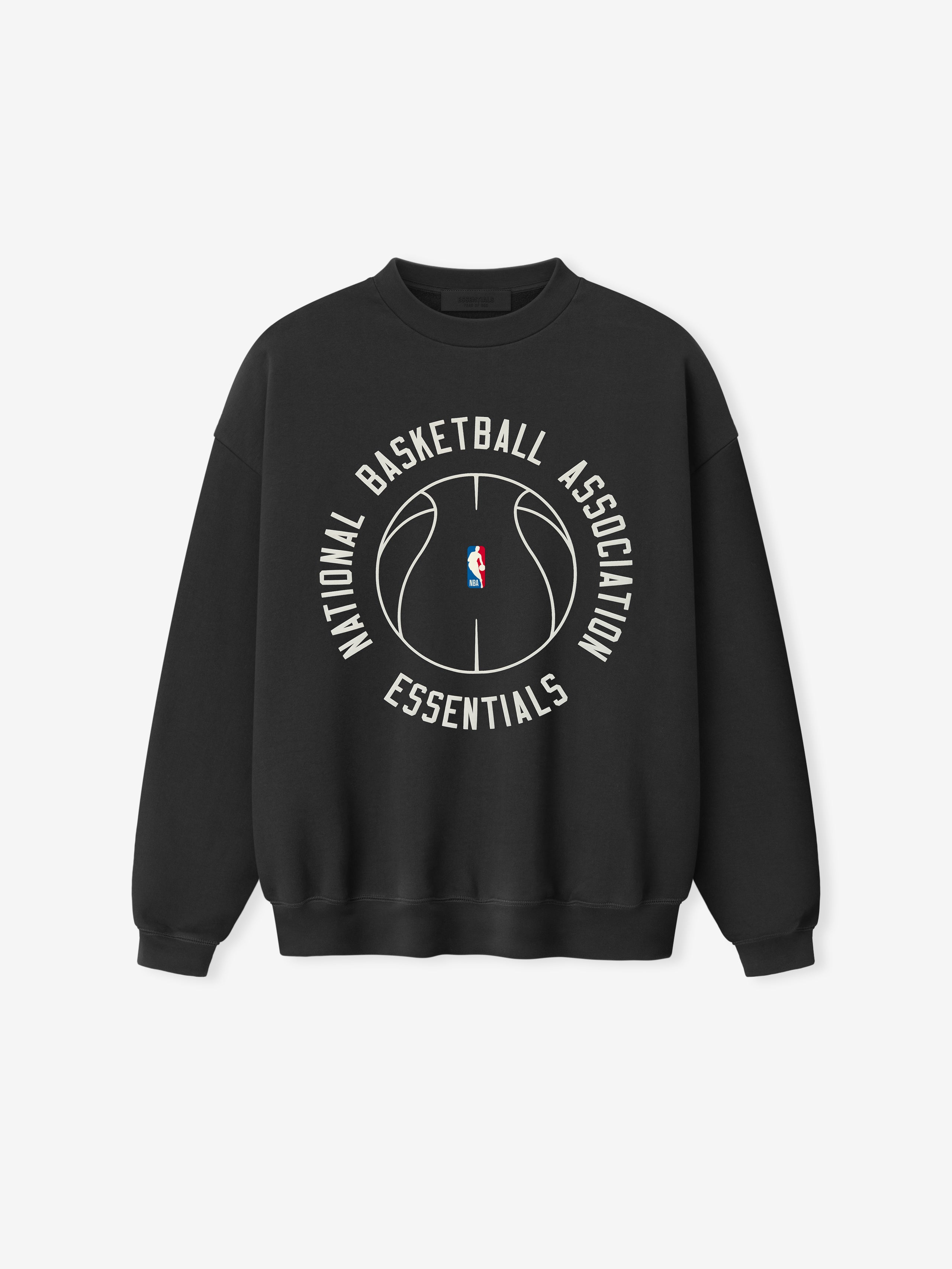 Essentials Nba X Barkley Hendricks 90S Crewneck Faded Black