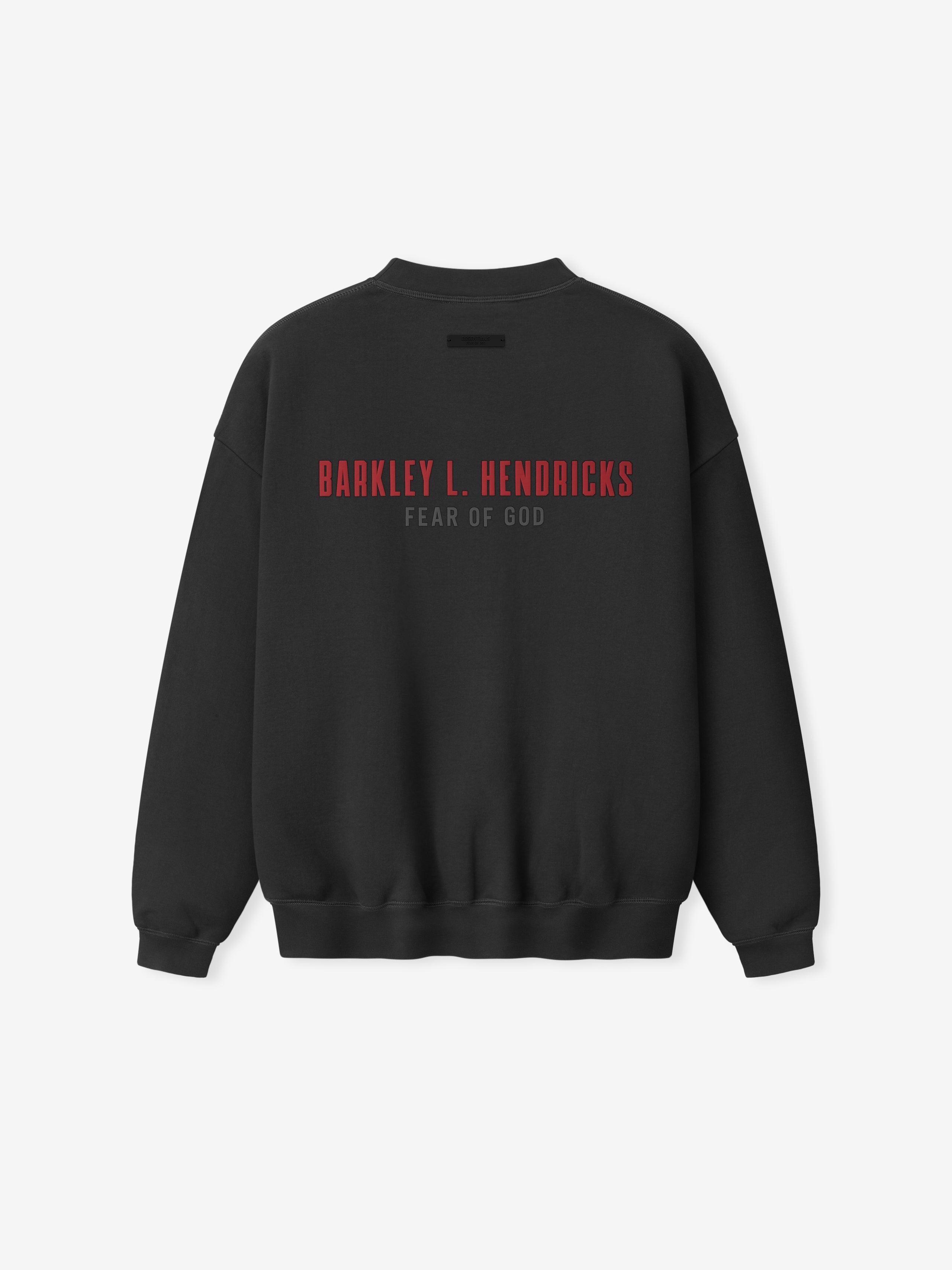 Essentials Nba X Barkley Hendricks 90S Crewneck Faded Black