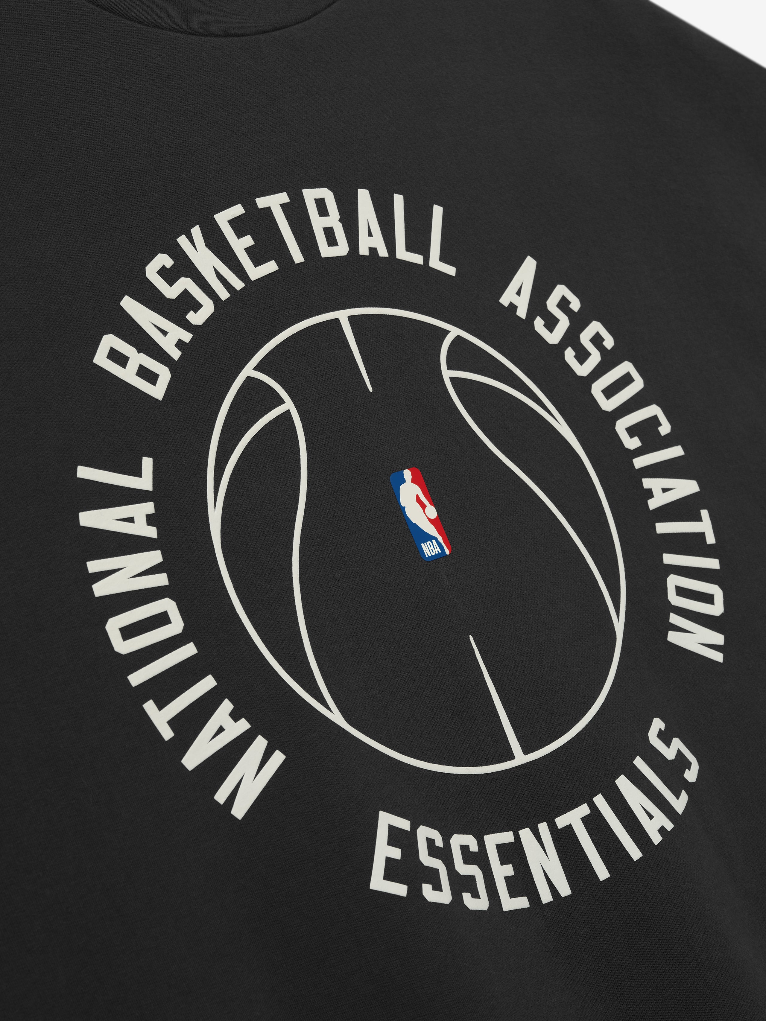Essentials Nba X Barkley Hendricks 90S Crewneck Faded Black