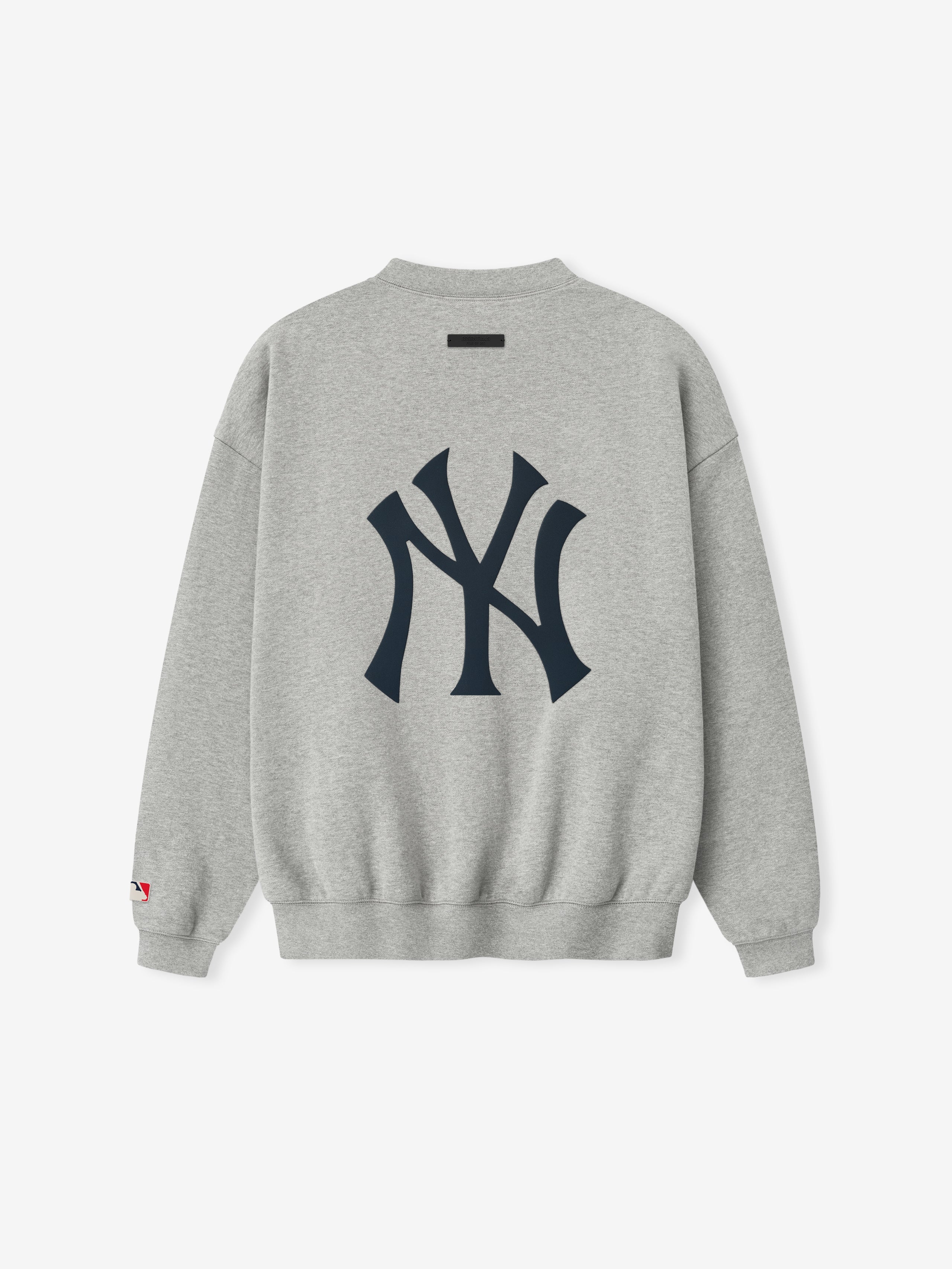 Essentials Yankees Sport Crewneck Concrete Heather