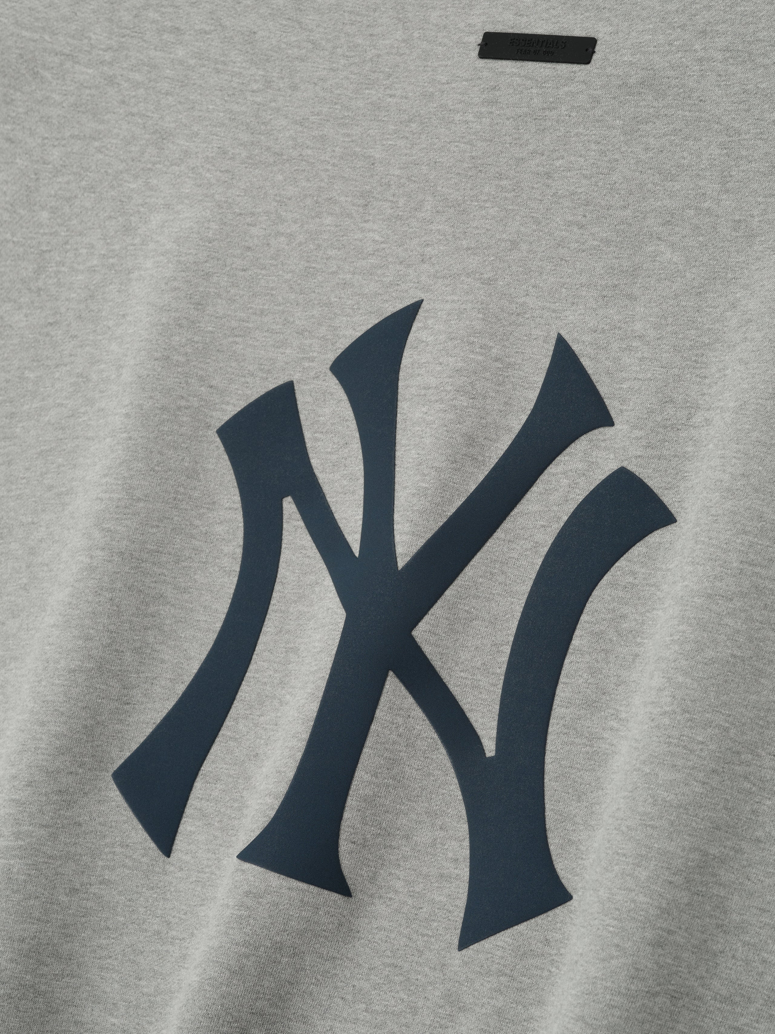 Essentials Yankees Sport Crewneck Concrete Heather