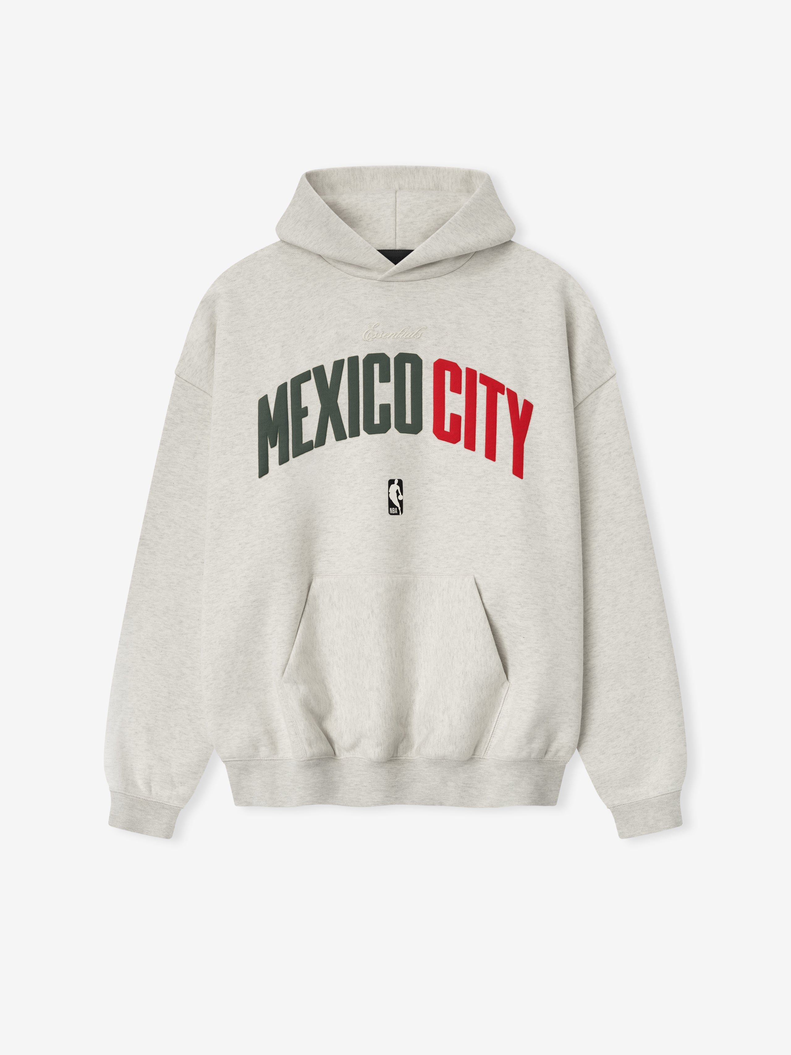 Essentials Mexico City 90S Hoodie Oatmeal Heather/ Light Heather