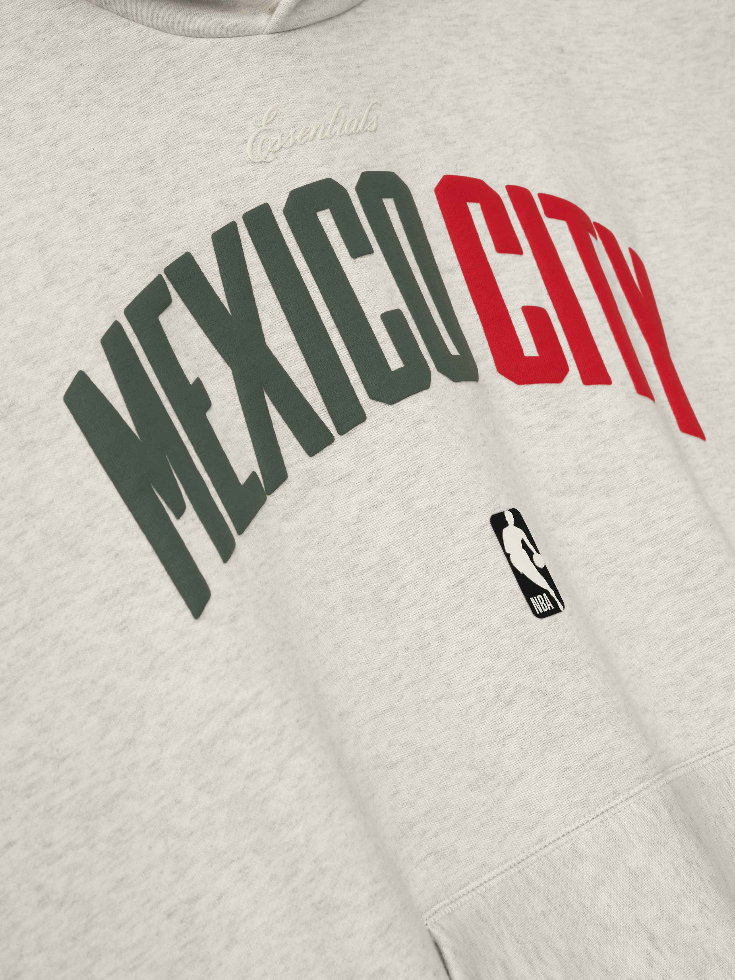 Essentials Mexico City 90S Hoodie Oatmeal Heather/ Light Heather