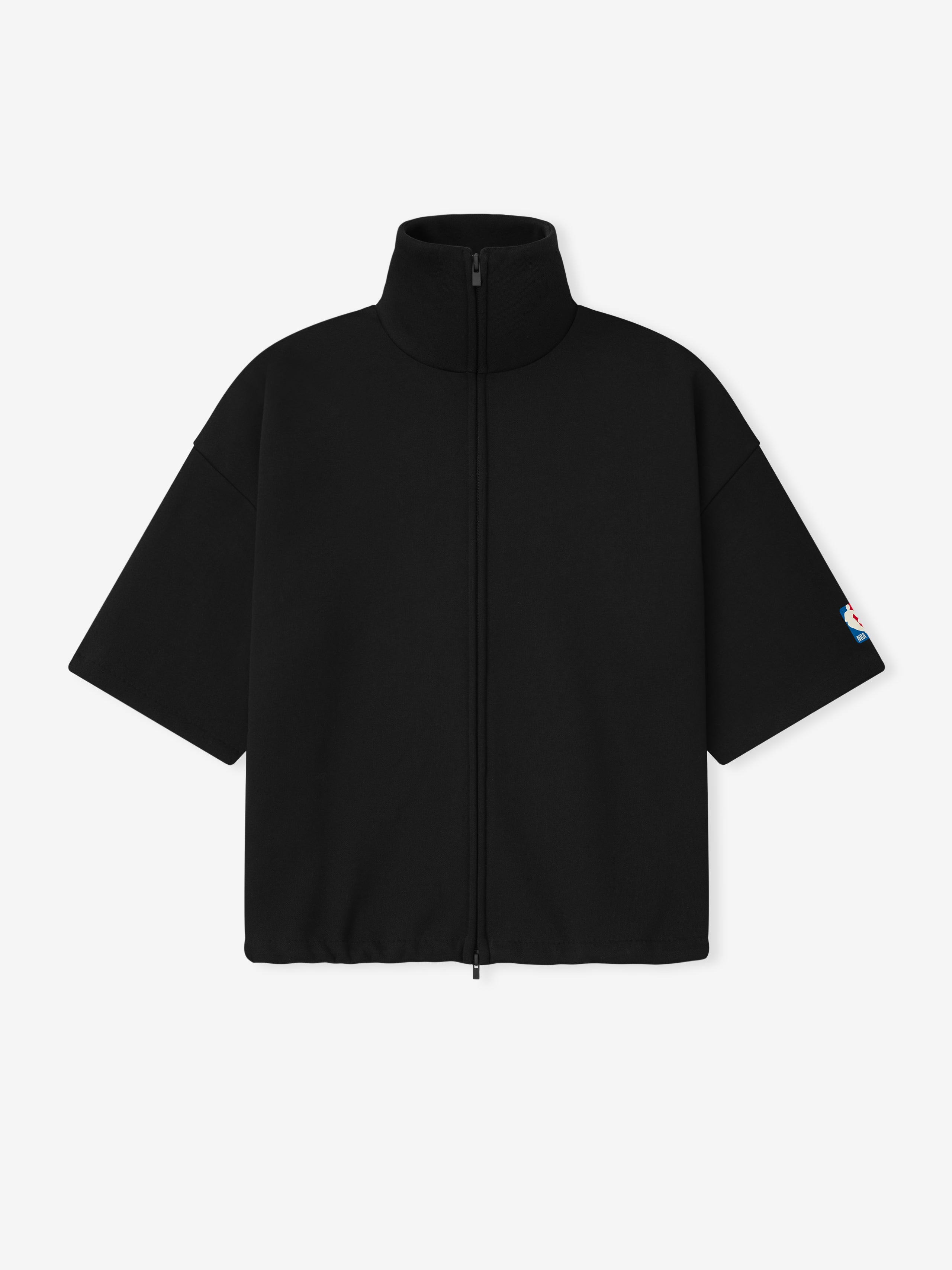 Essentials Nba Fleece High Neck Jacket Black