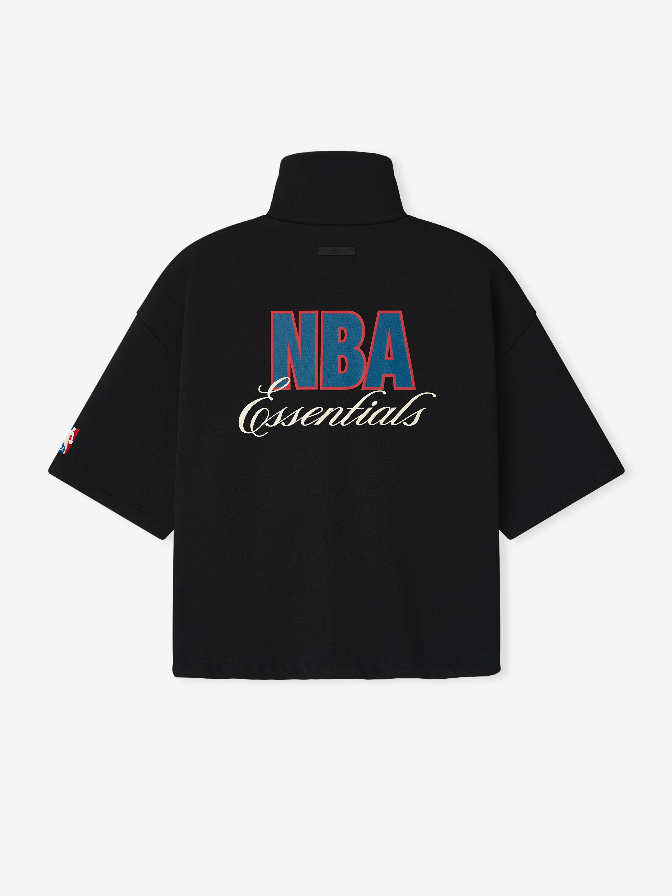 Essentials Nba Fleece High Neck Jacket Black