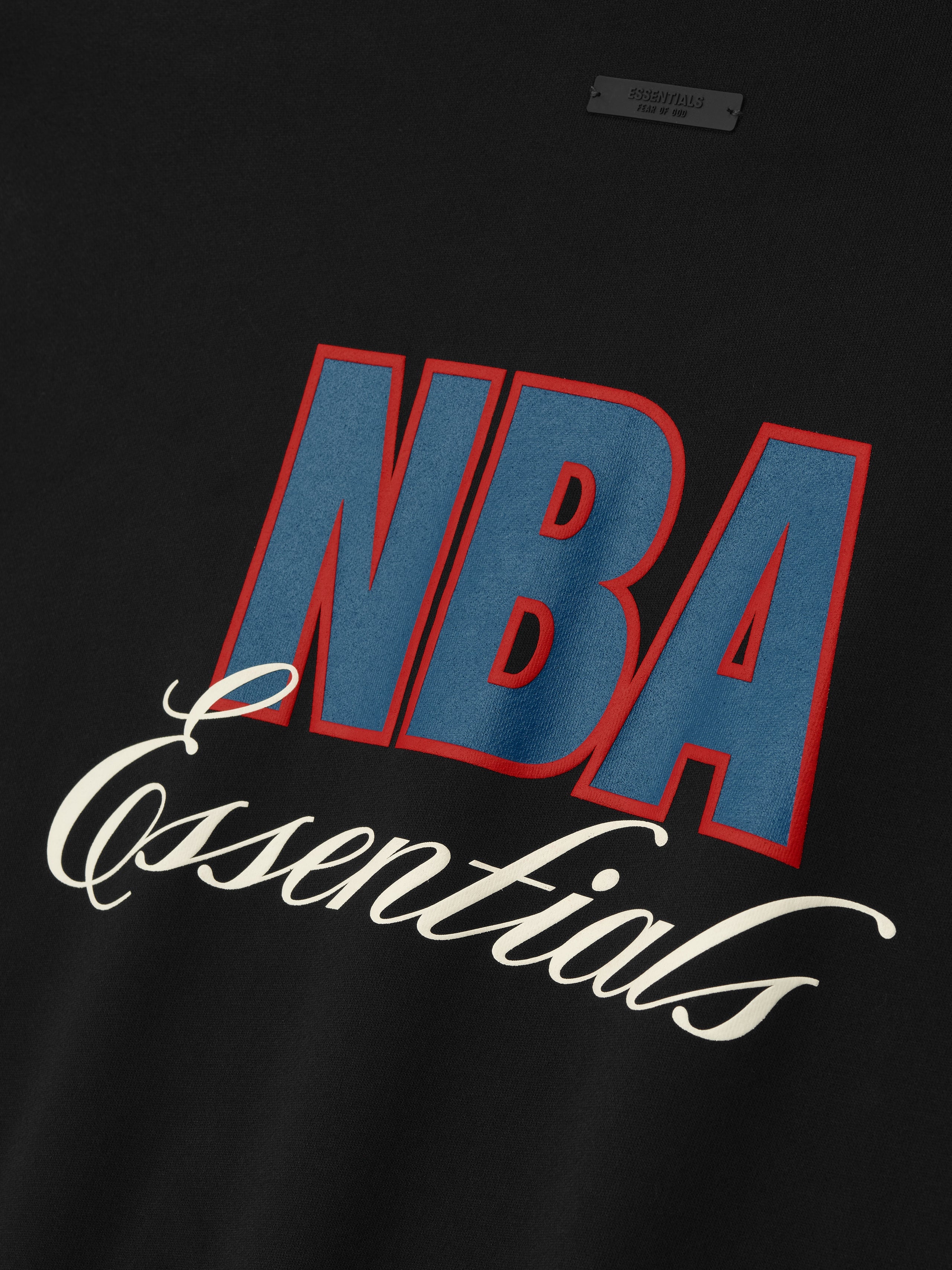 Essentials Nba Fleece High Neck Jacket Black