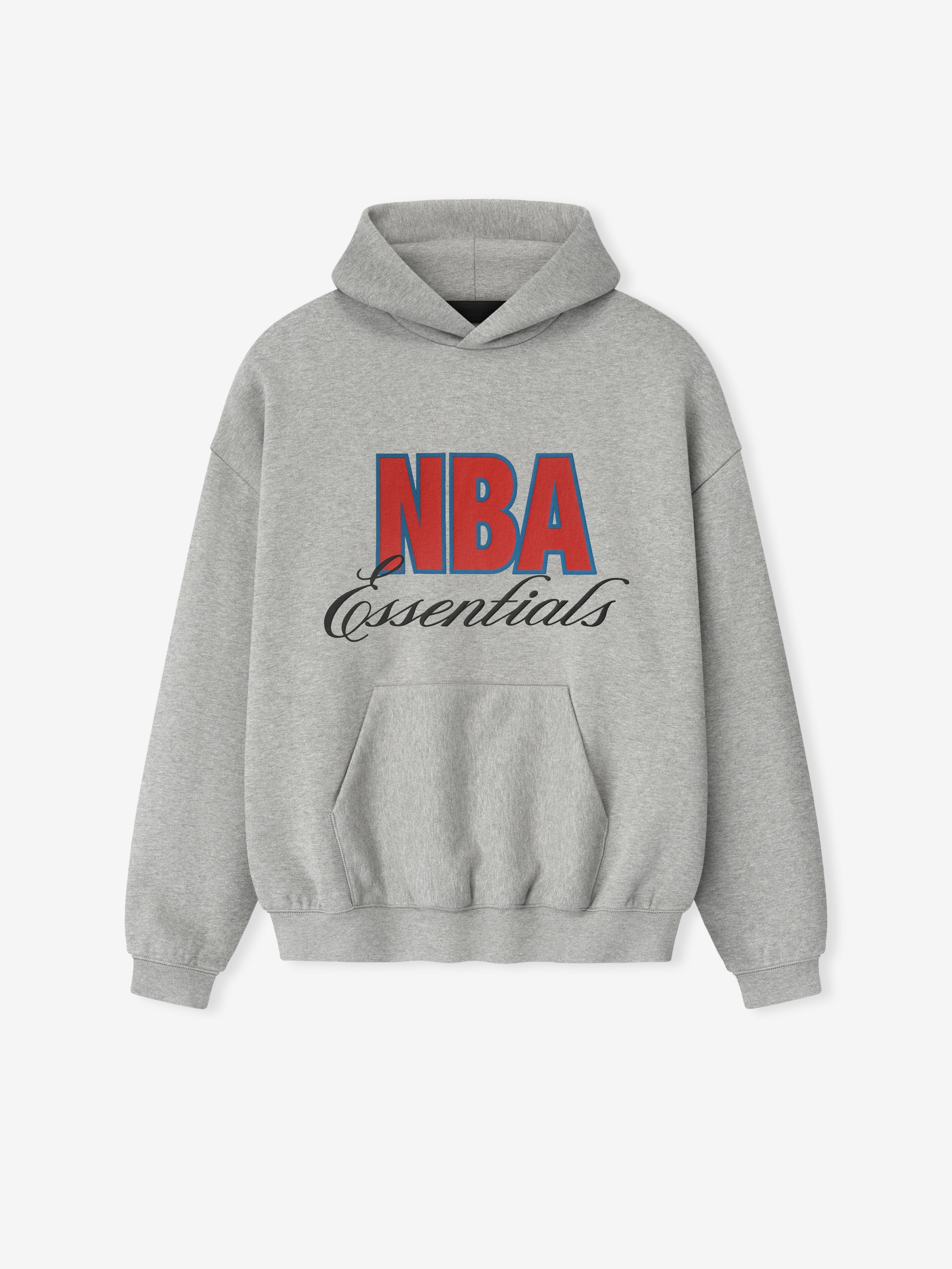 Essentials Nba 90S Hoodie Concrete Heather
