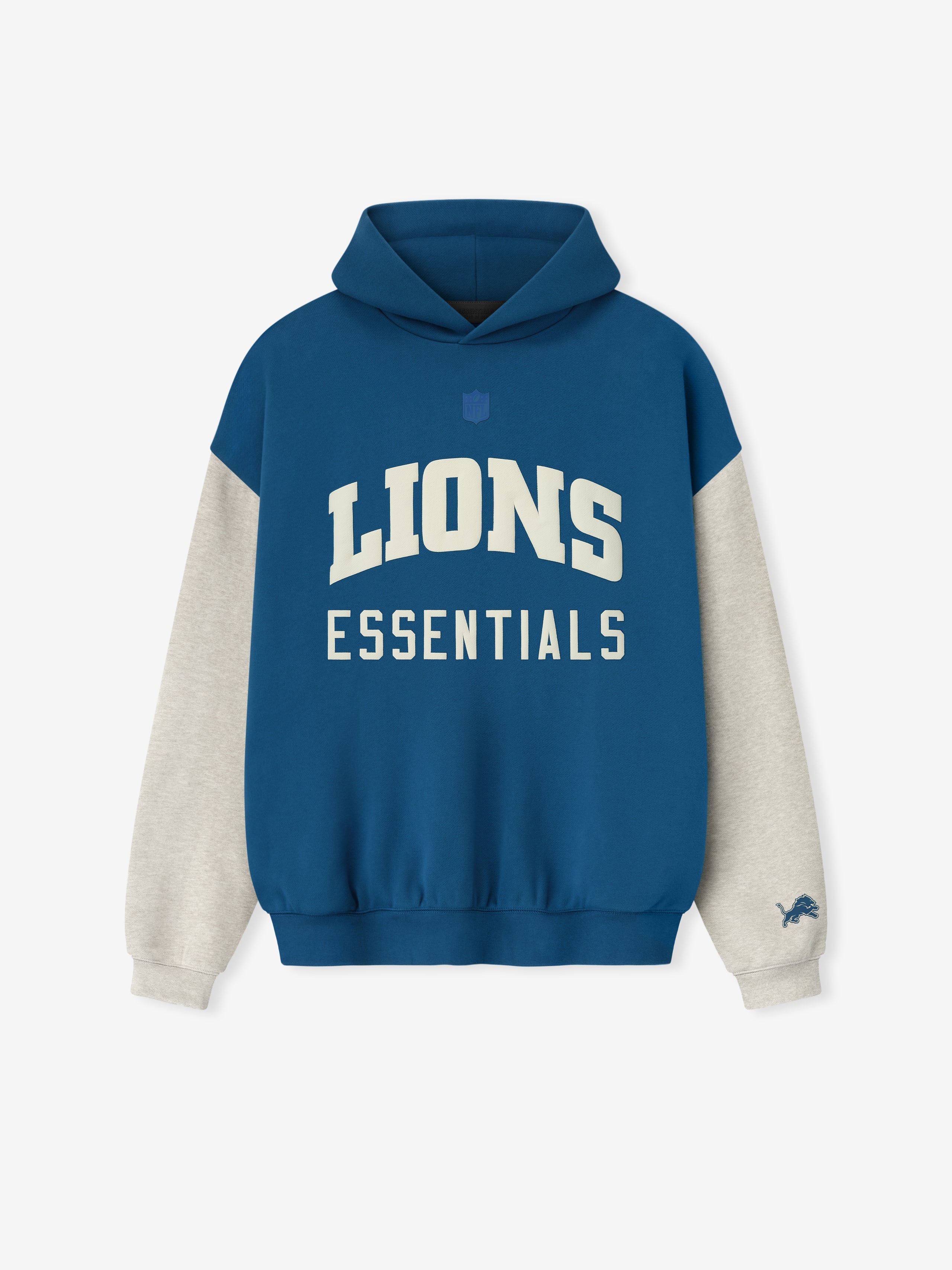 Essentials Lions Sport Hoodie Blue Sapphire/ Heather Stone