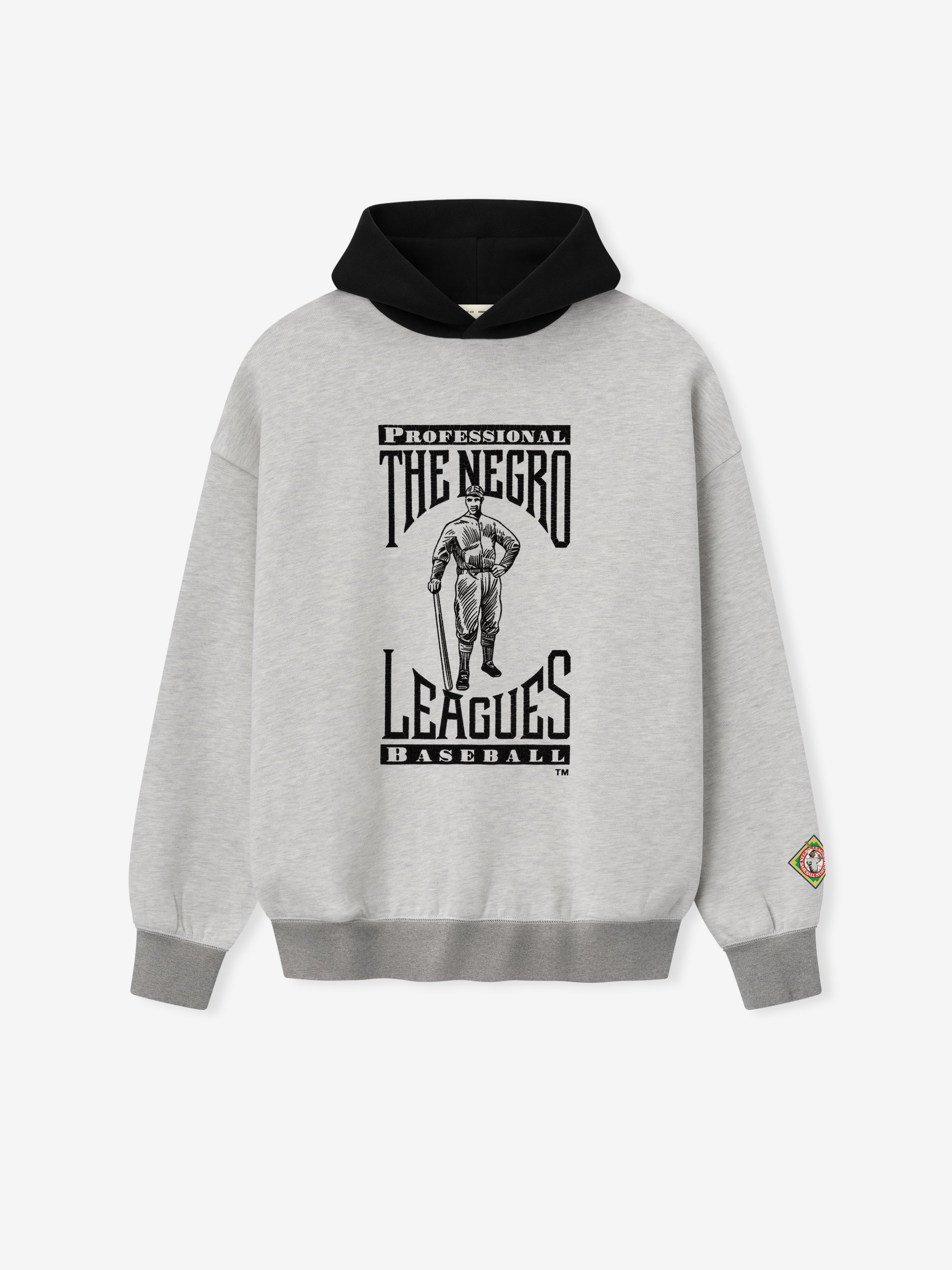 Essentials Essentials The Negro Leagues Hoodie Light Heather/Black