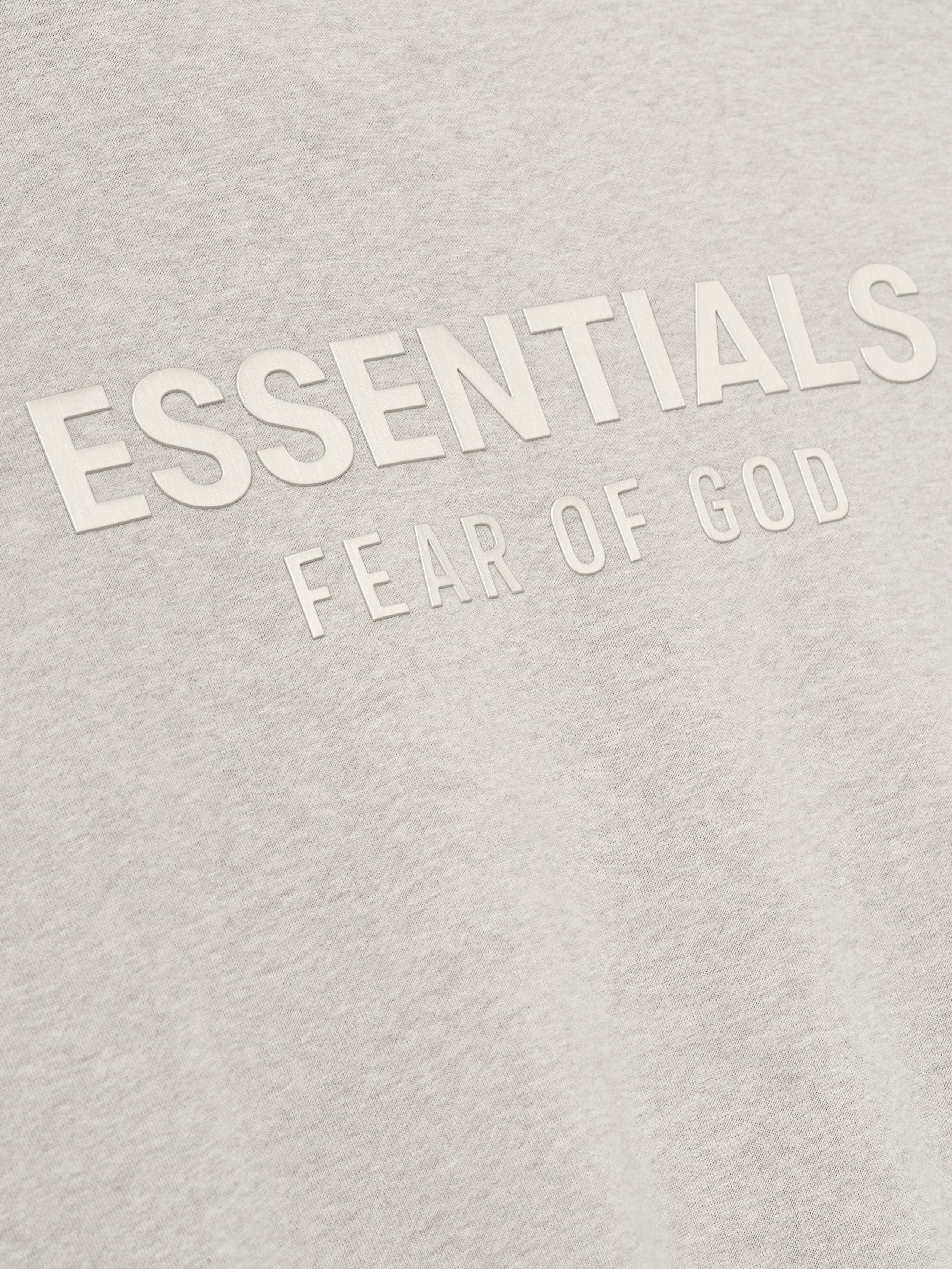 Essentials Classic Fleece Crewneck Heather Stone