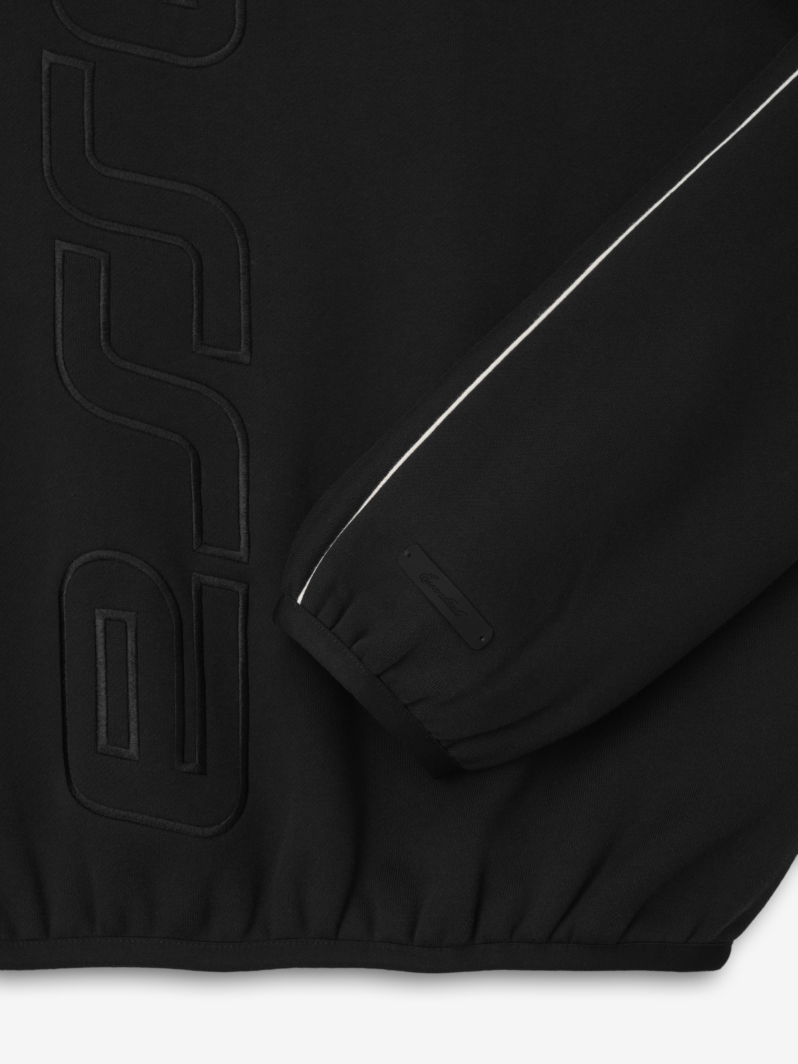 Essentials Active Trace Modern Crewneck Sweatshirt Vintage Black