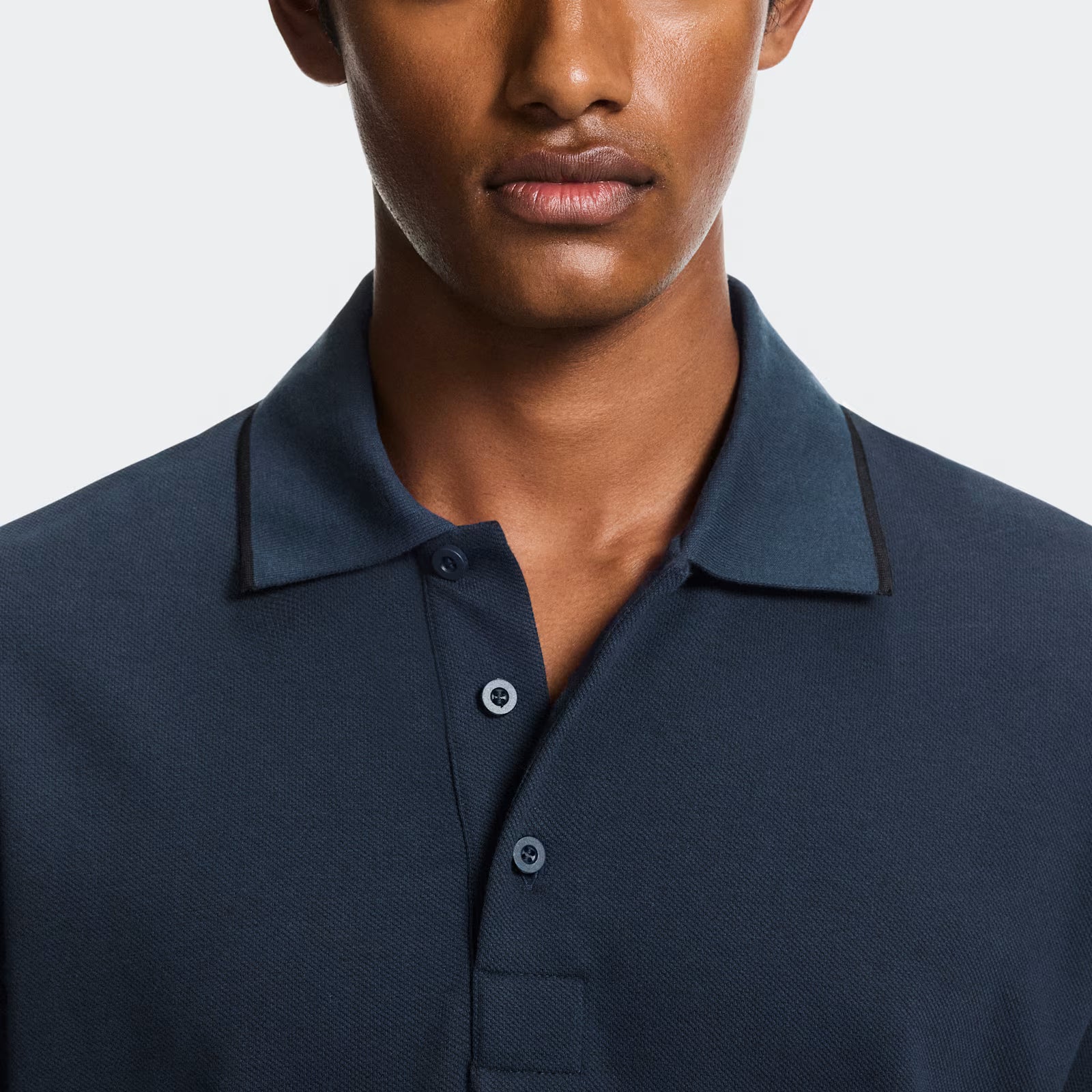 On Courtside Polo Midnight | Black