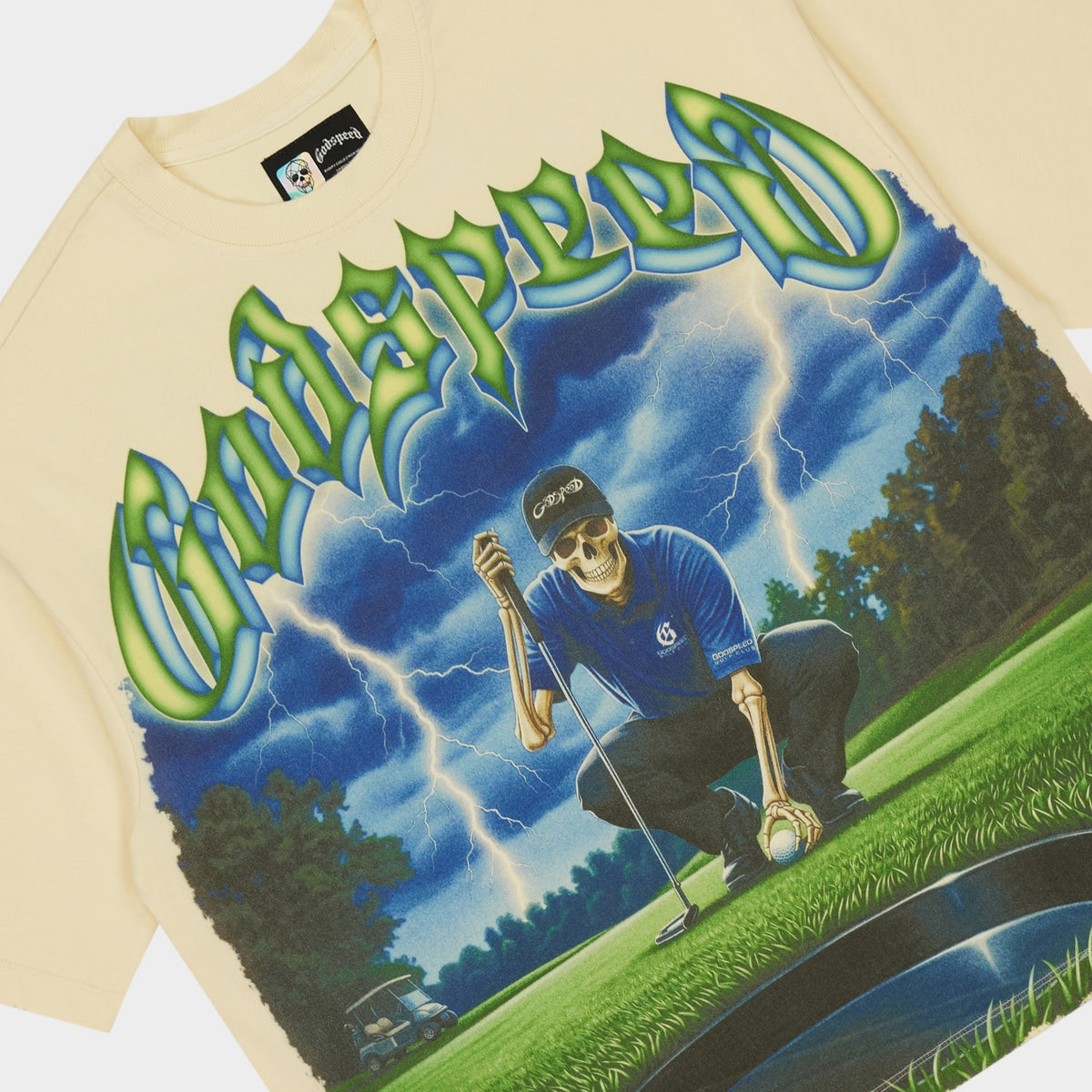Godspeed No Mulligans T-Shirt (Bone)