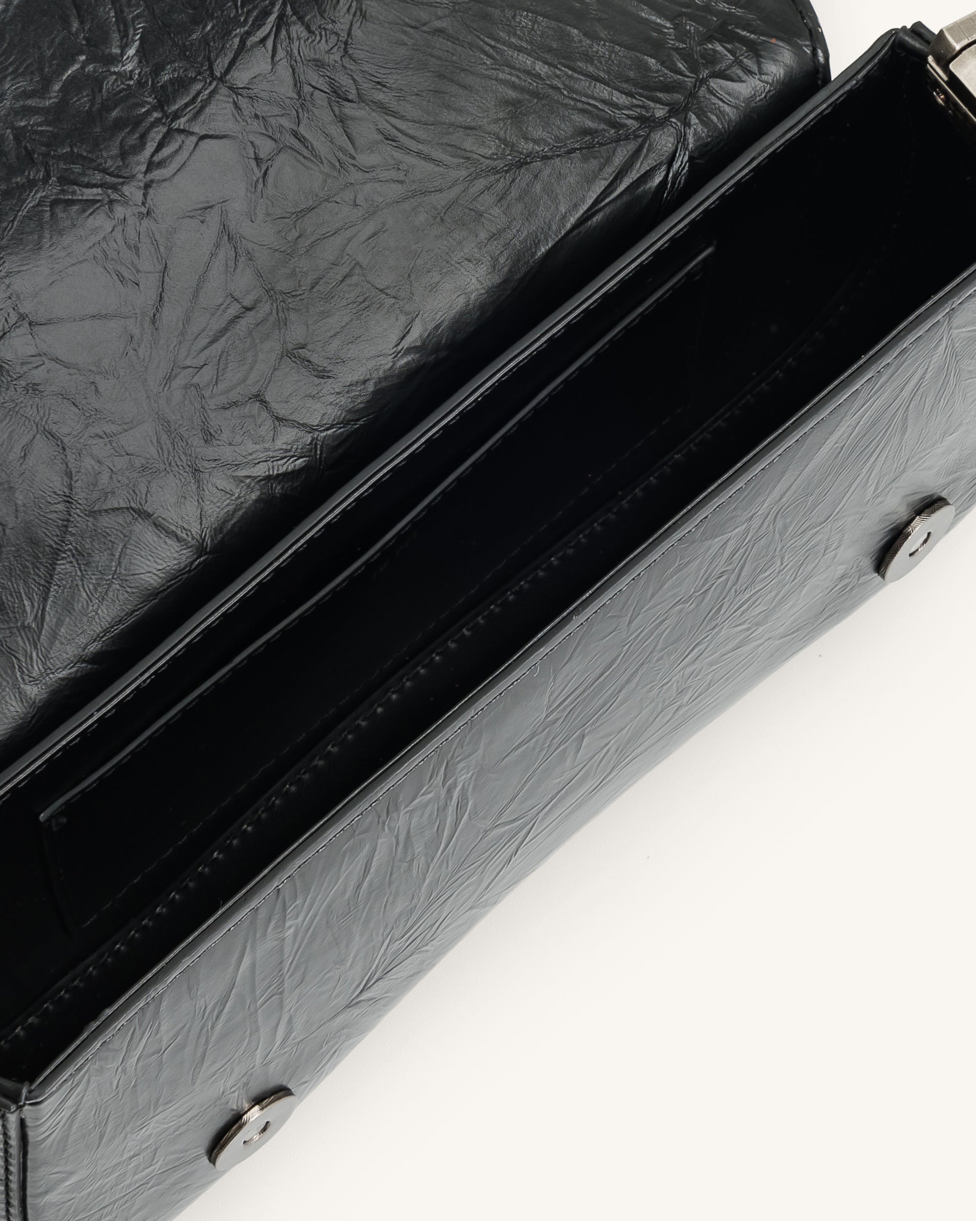 Jw Pei Joy Crushed Shoulder Bag Black