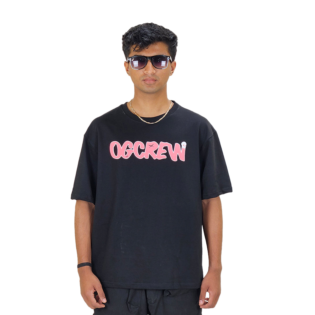 BLACK BUBBLE GUM MAN T-SHIRT
