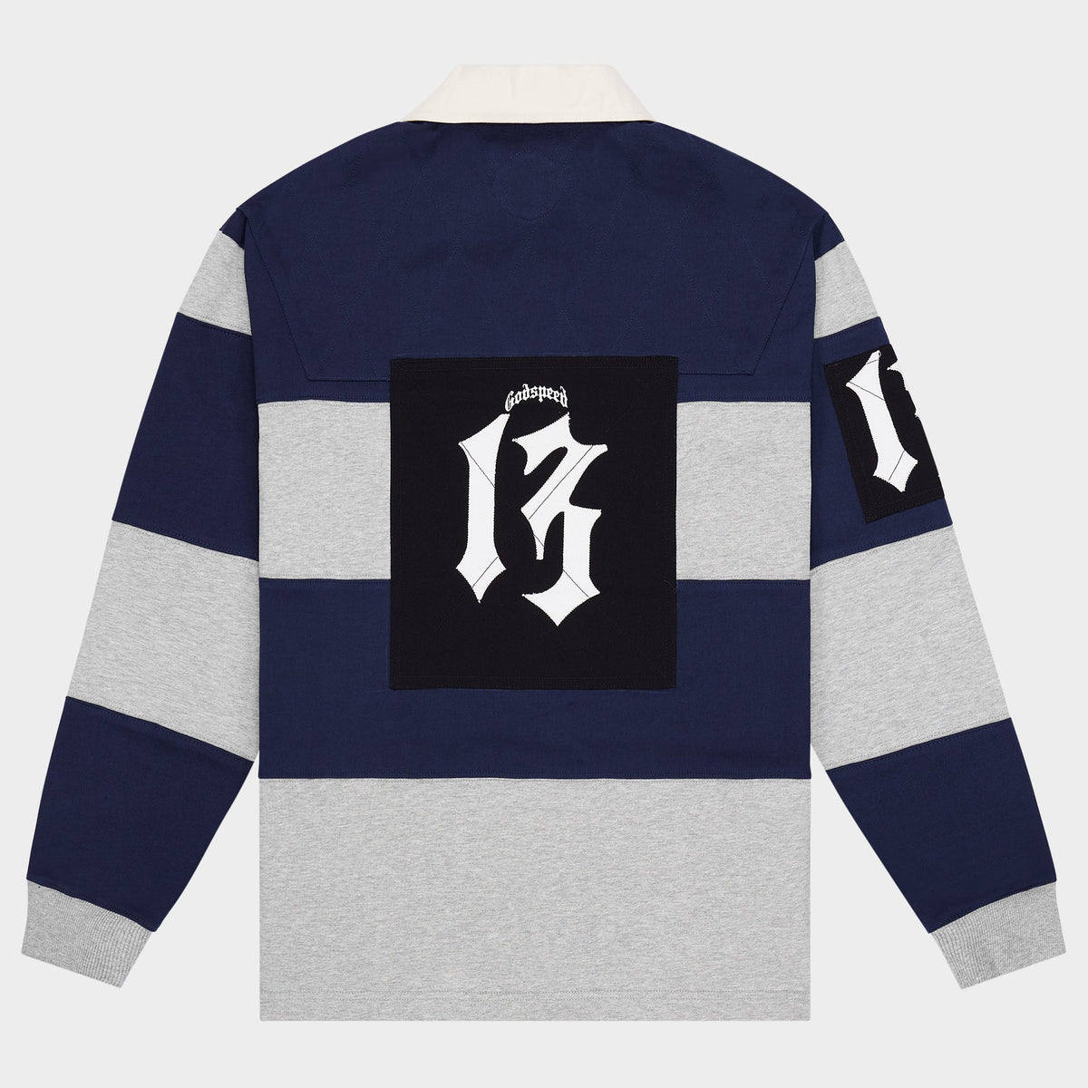 Godspeed Classic Field Rugby Shirt (Navy / Heather)