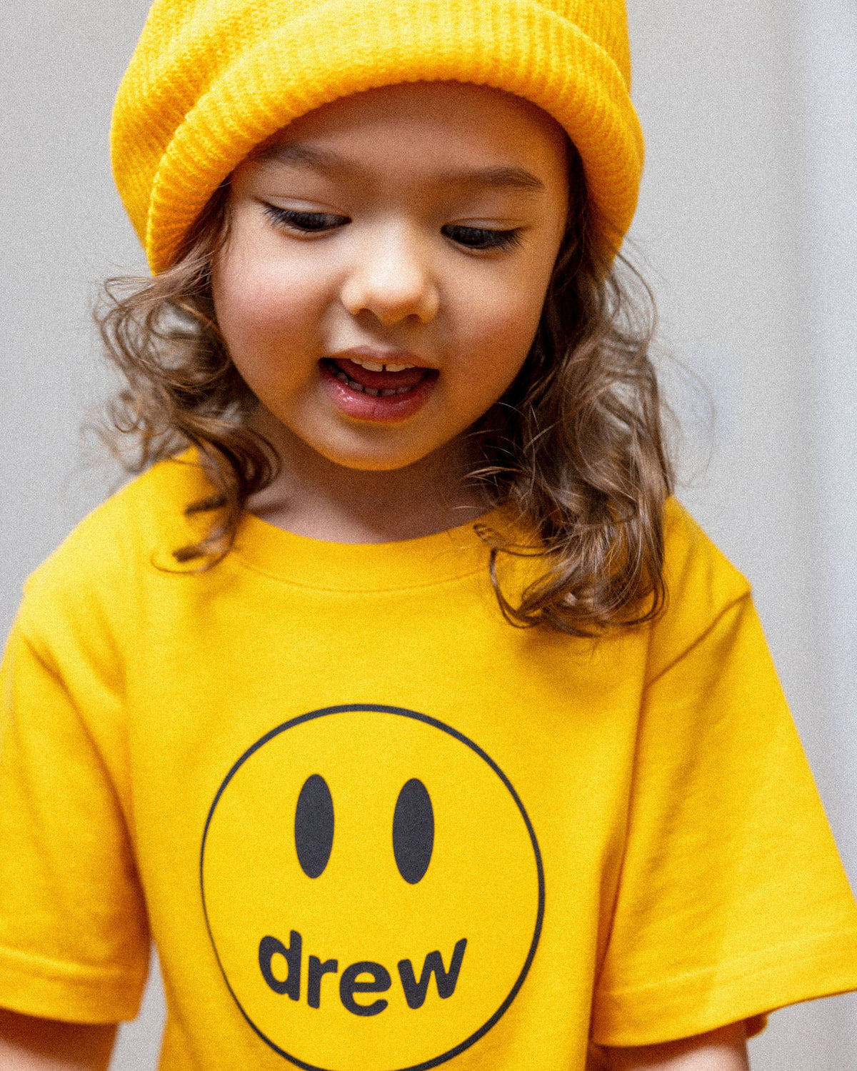 Drew House Mini Mascot Ss Tee Golden Yellow