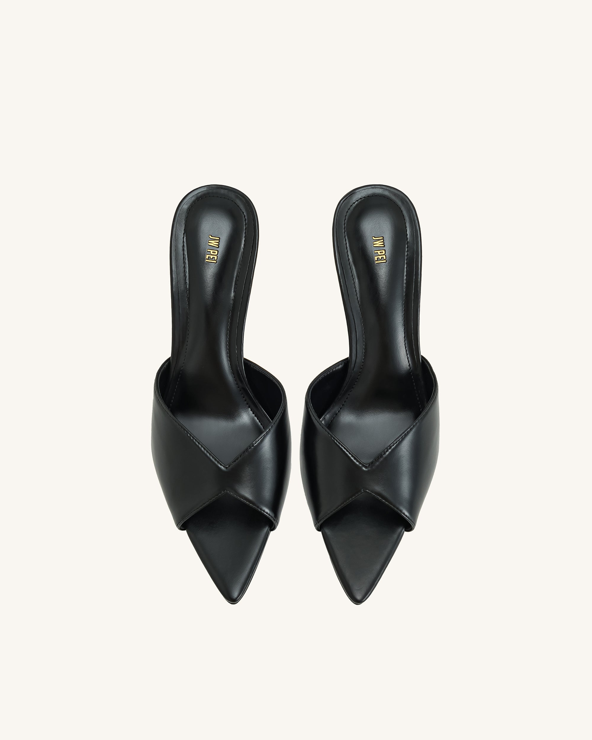 Jw Pei Ellie Sphere Heel Mules Black