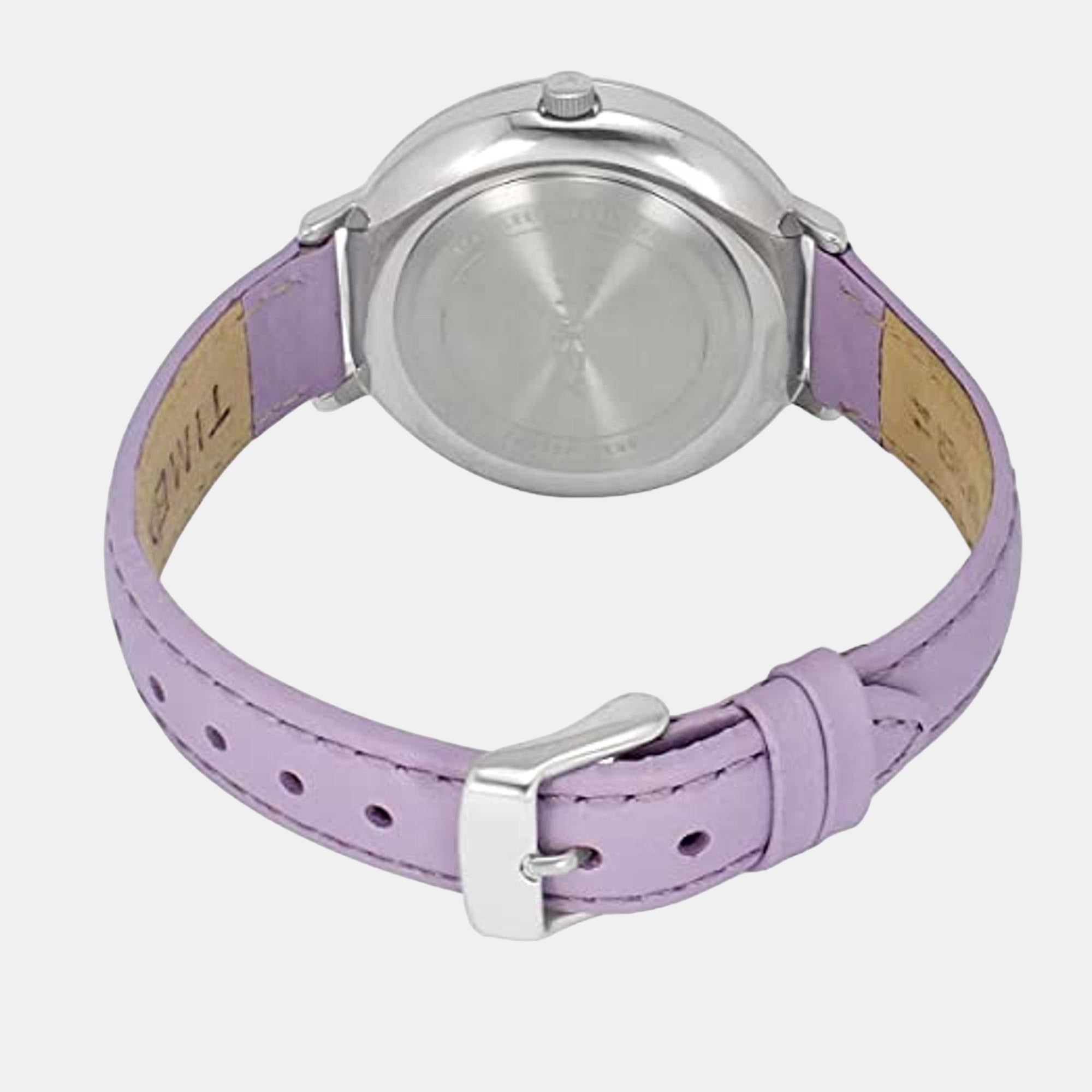 Timex Fashion Women Quartz Dial Analog Leather Watch Twel14706