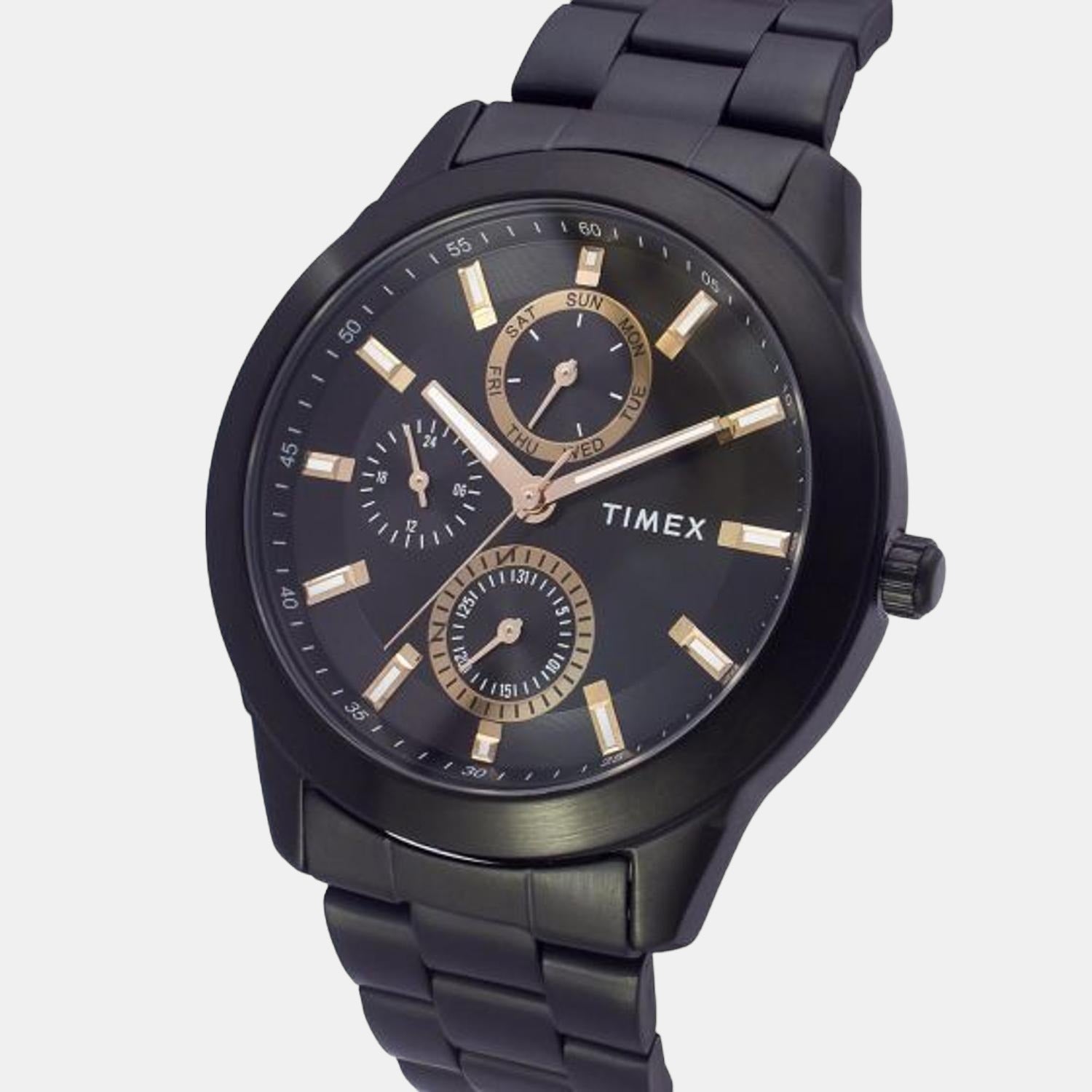 Timex Trendline Men Quartz Dial Multi-Function Stainless Steel Watch Tweg18508