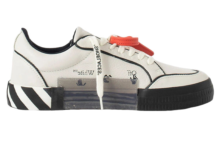 OFF-WHITE Low Vulcanized Outlined White Black