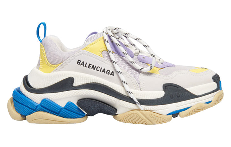 Balenciaga Triple S Purple Yellow Blue (Women's)