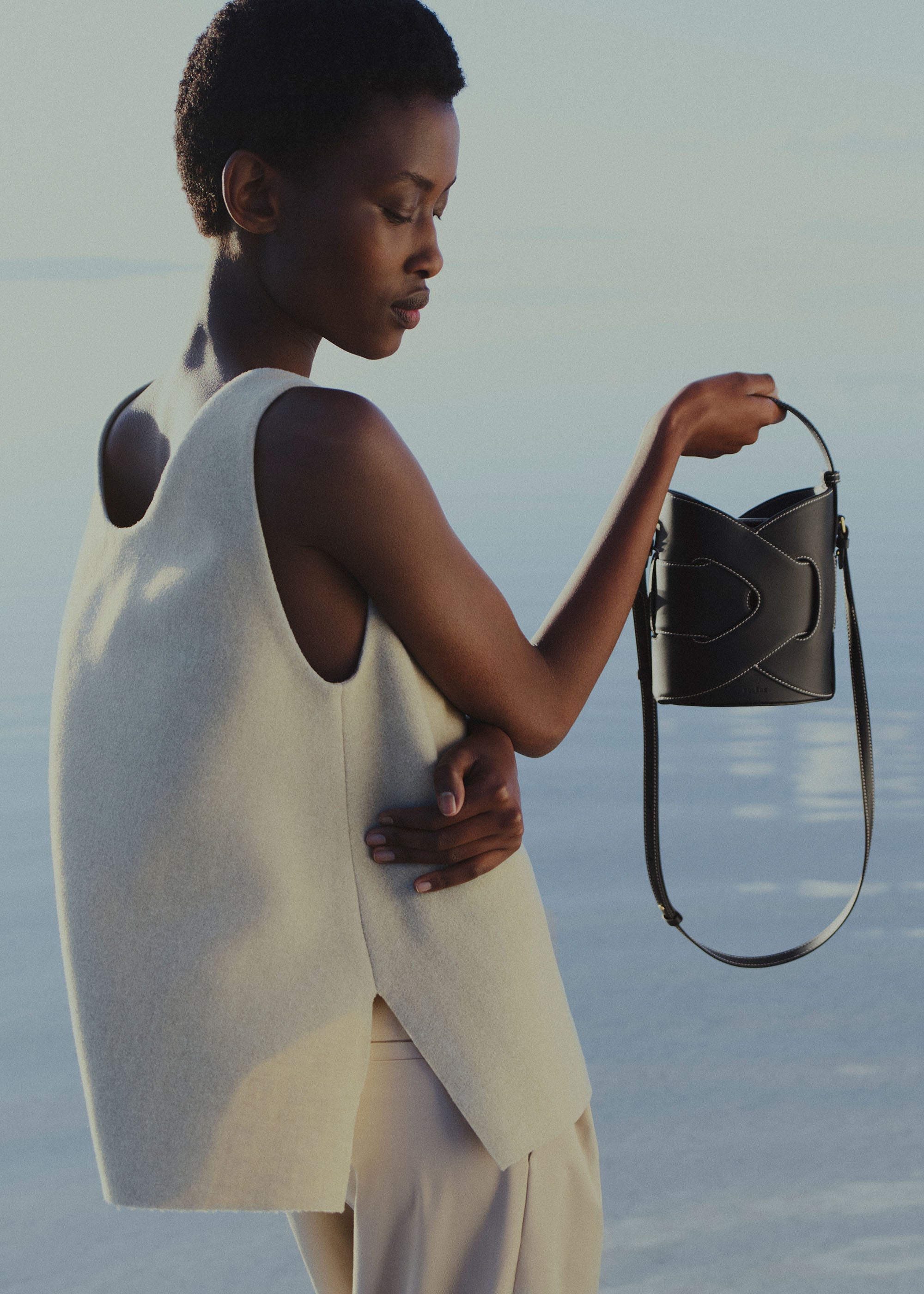 Polene Nodde Seau Black