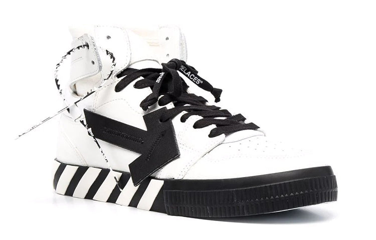 OFF-WHITE Vulcanized Hi Top White Black