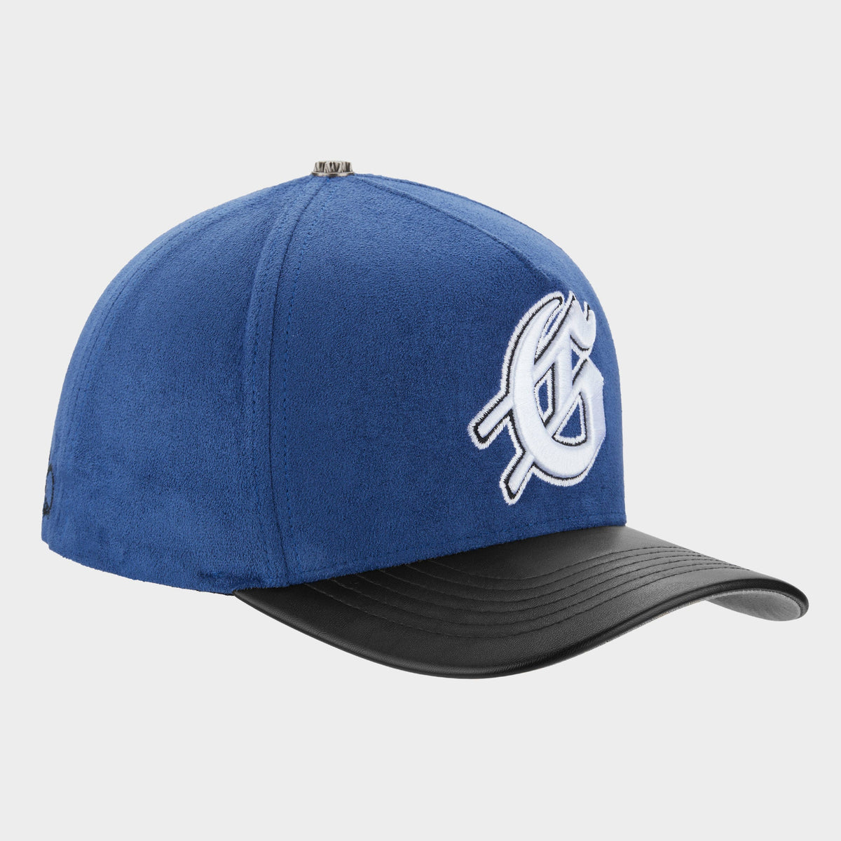 Godspeed Insignia Leather / Suede Hat (Royal / Black)