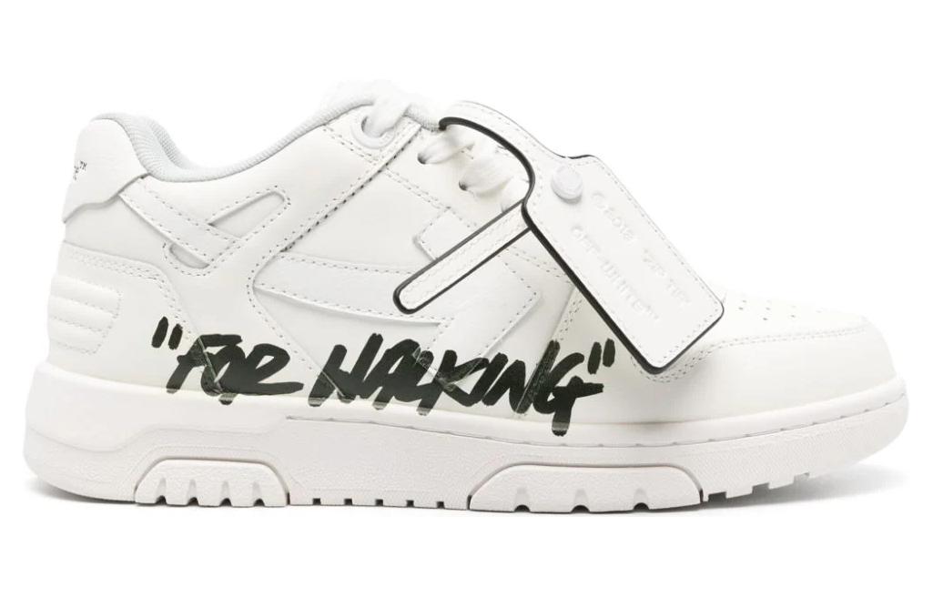 OFF-WHITE Out Of Office OOO For Walking White Black (Women's)