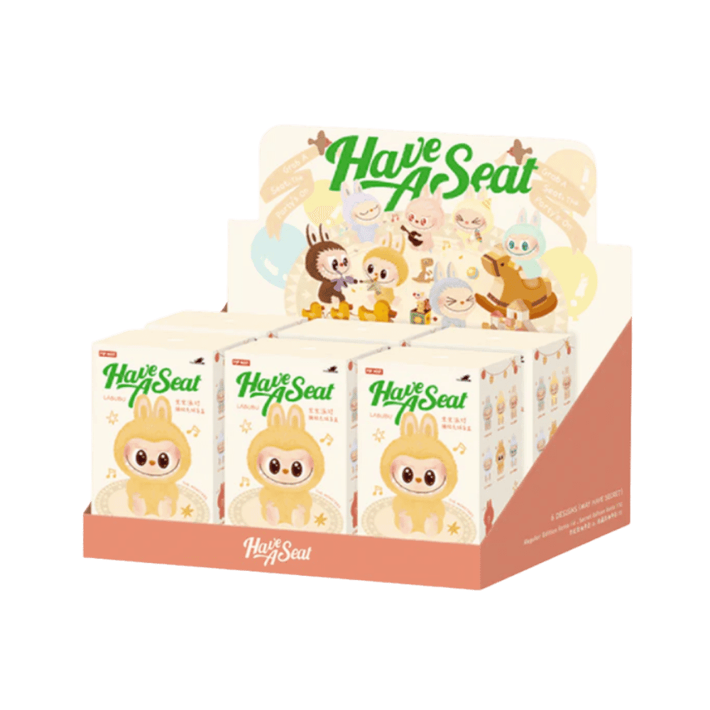 【正規品・新品未開封】THE MONSTERS Have a Seat 1BOX THE MONSTERS - Have a Seat Vinyl Plush Blind Box | Blind